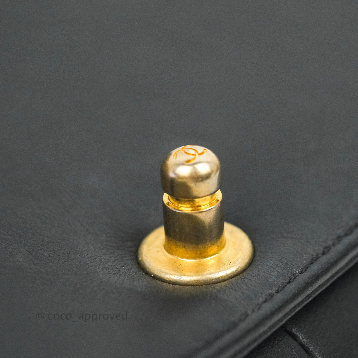 Chanel Quilted Medium Boy Black Lambskin Gold Hardware