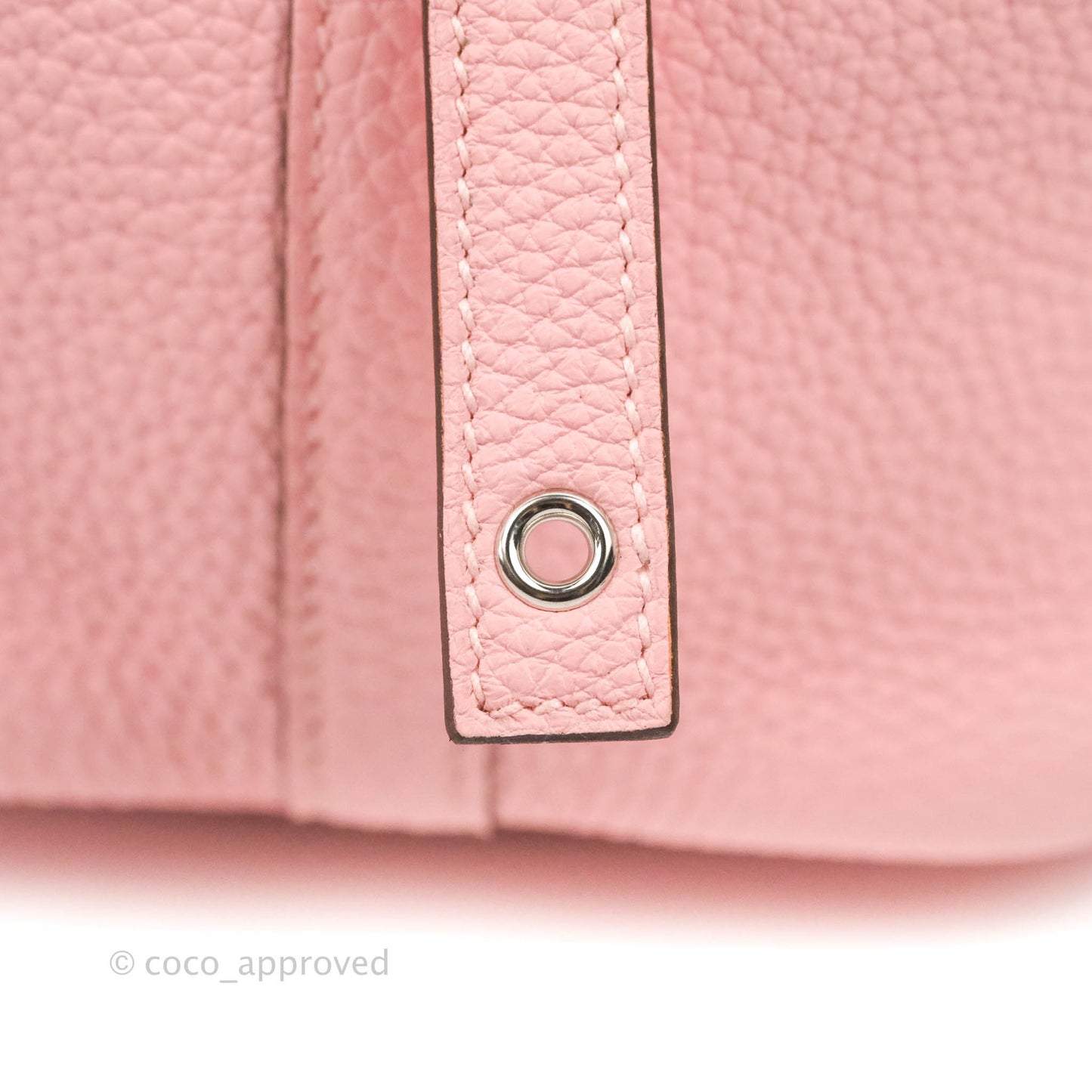 Hermès Picotin Lock 18 Sakura Pink Clemence Silver Hardware