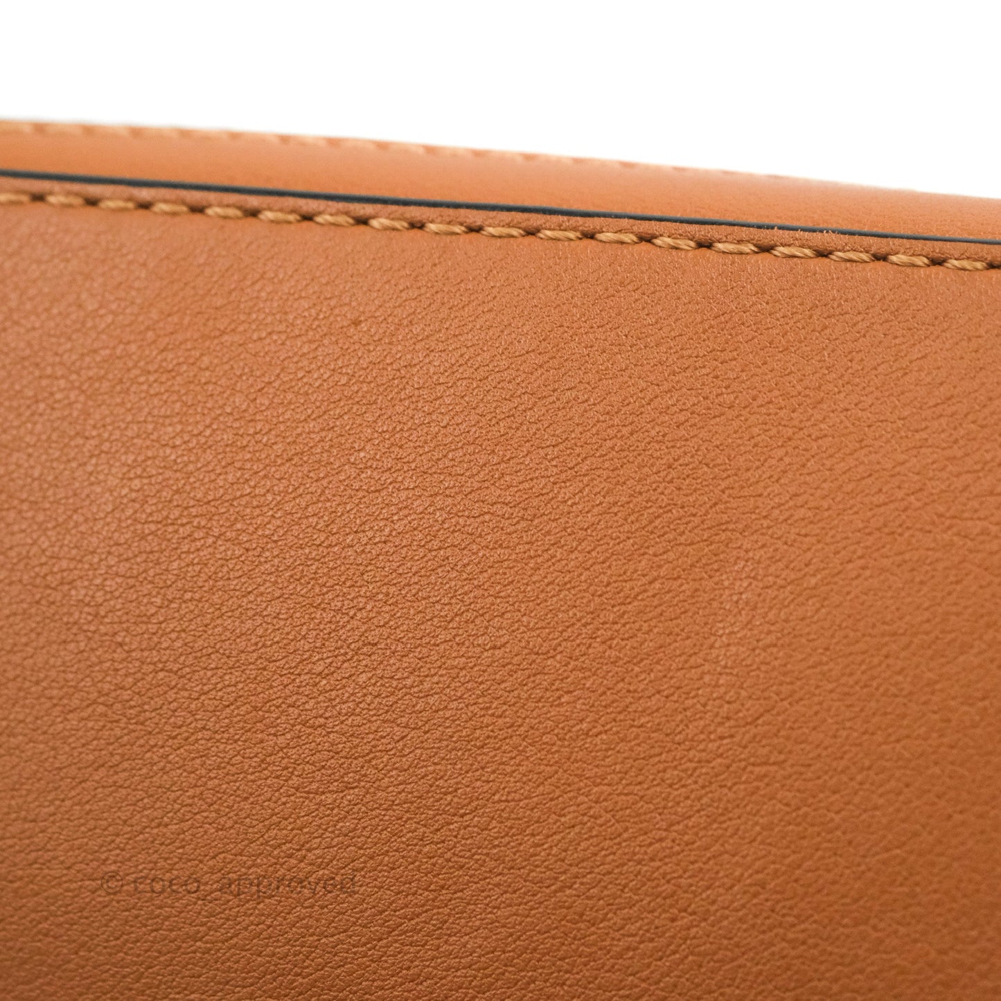 Loewe Mini Puzzle Bag Tan Calfskin Palladium Hardware
