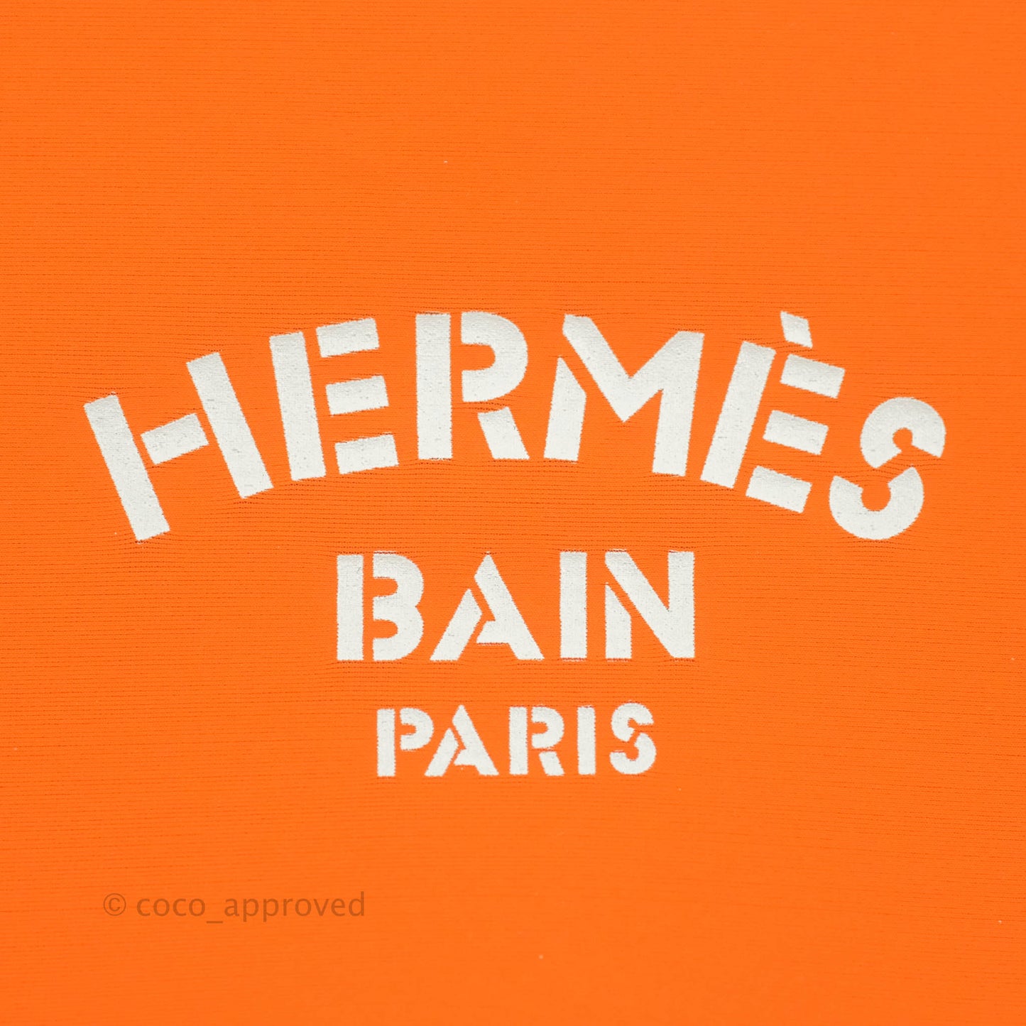 Hermès Medium Bain Neobain Case Orange