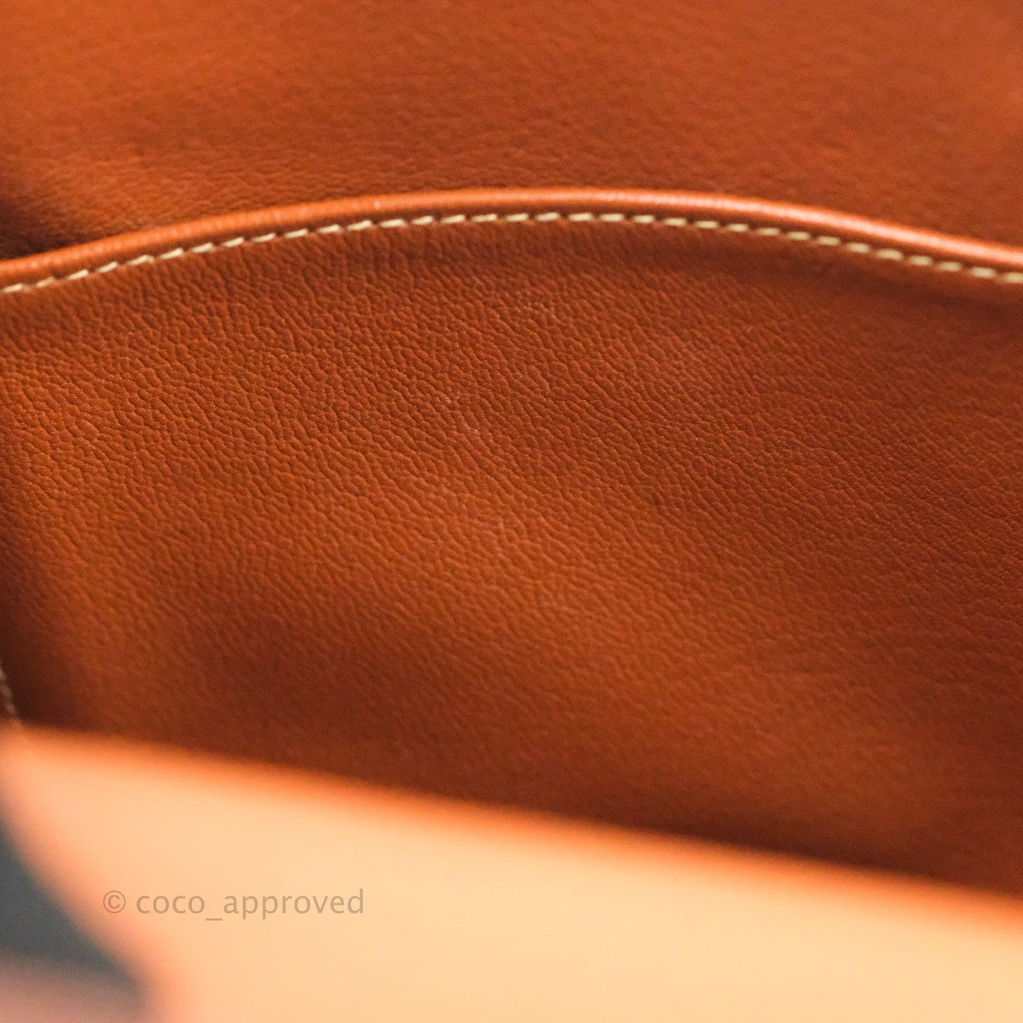 Hermès Kelly 32 Retourne Gold Clemence Gold Hardware