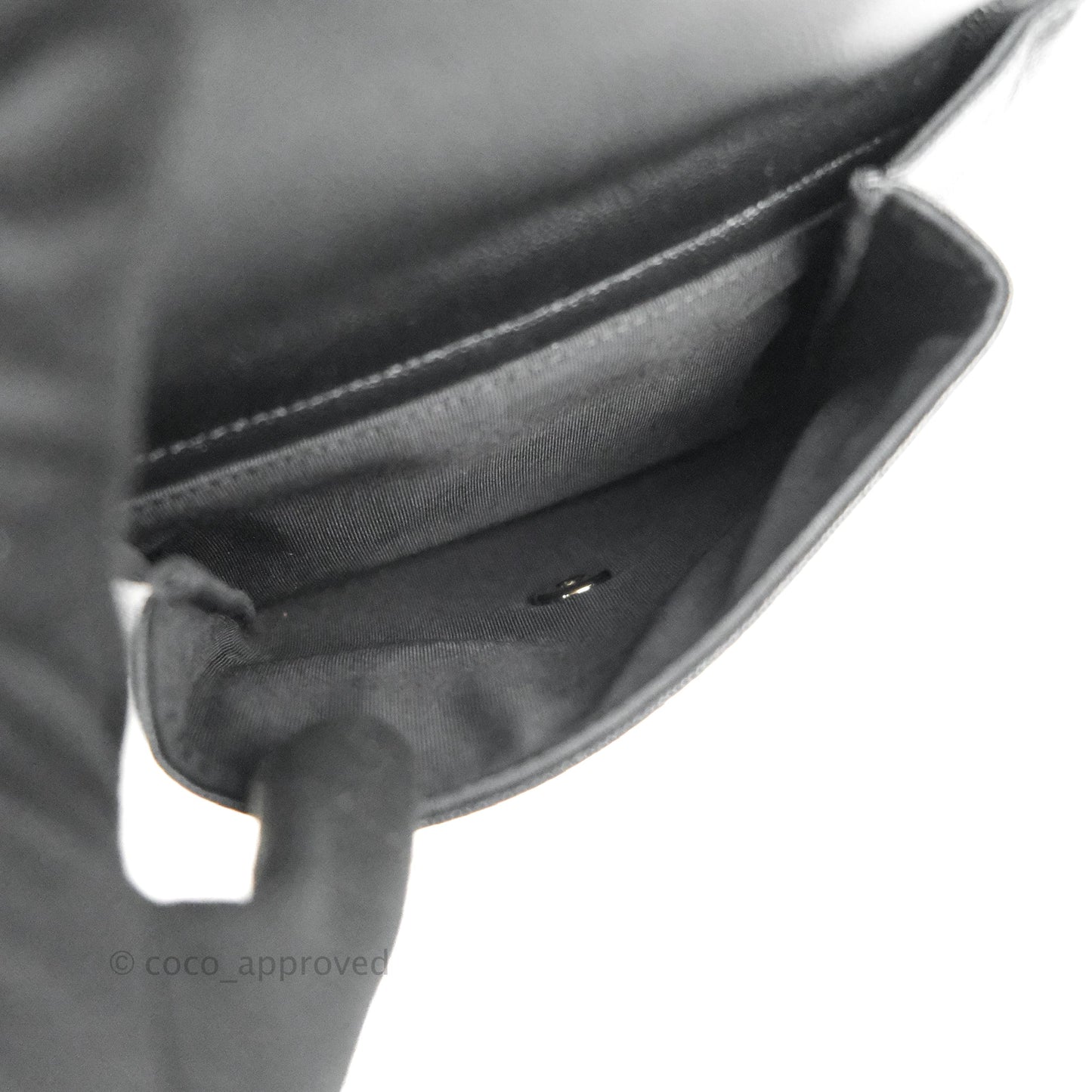 Chanel Quilted Large CC Day Backpack Black Caviar Gold Hardware
