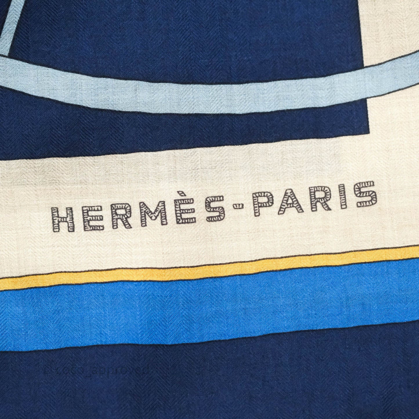Hermès Cashmere/Silk Coupe de Gala Shawl 140