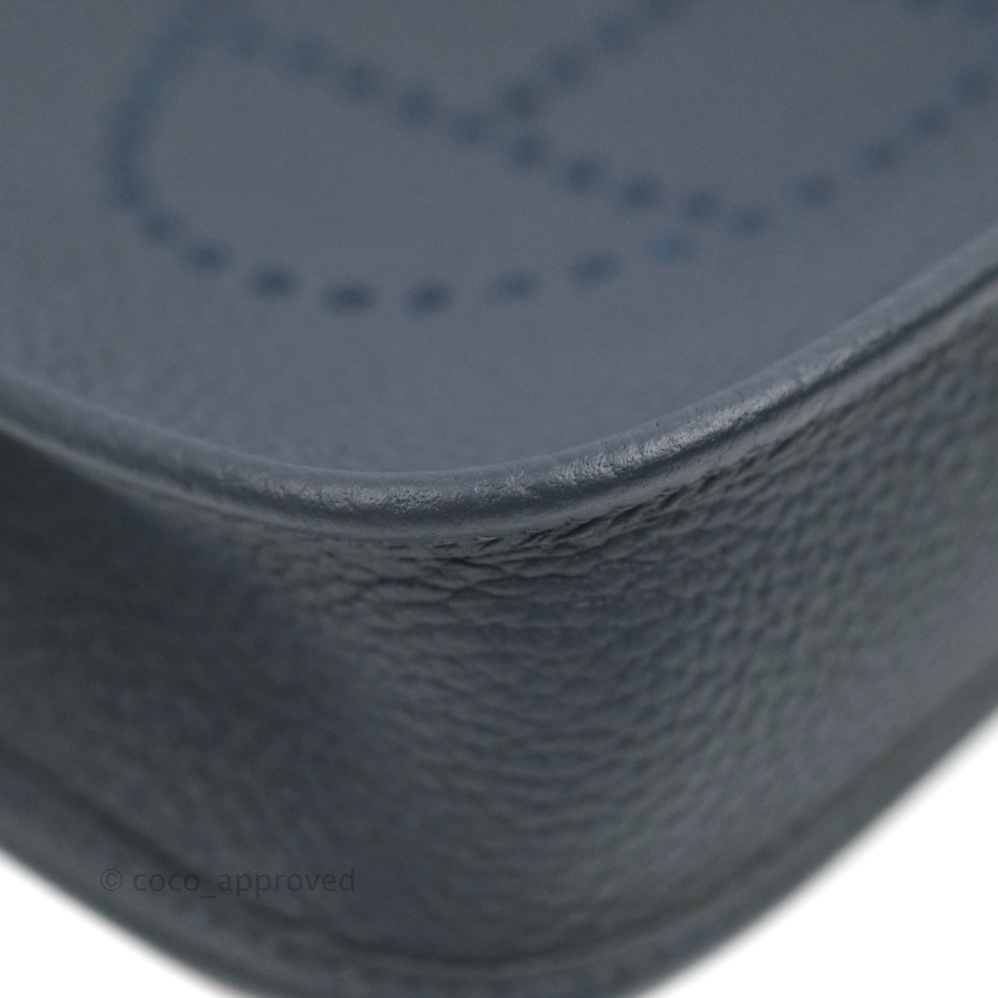 Hermès Mini Evelyne 16 Bleu Nuit Clemence Palladium Hardware