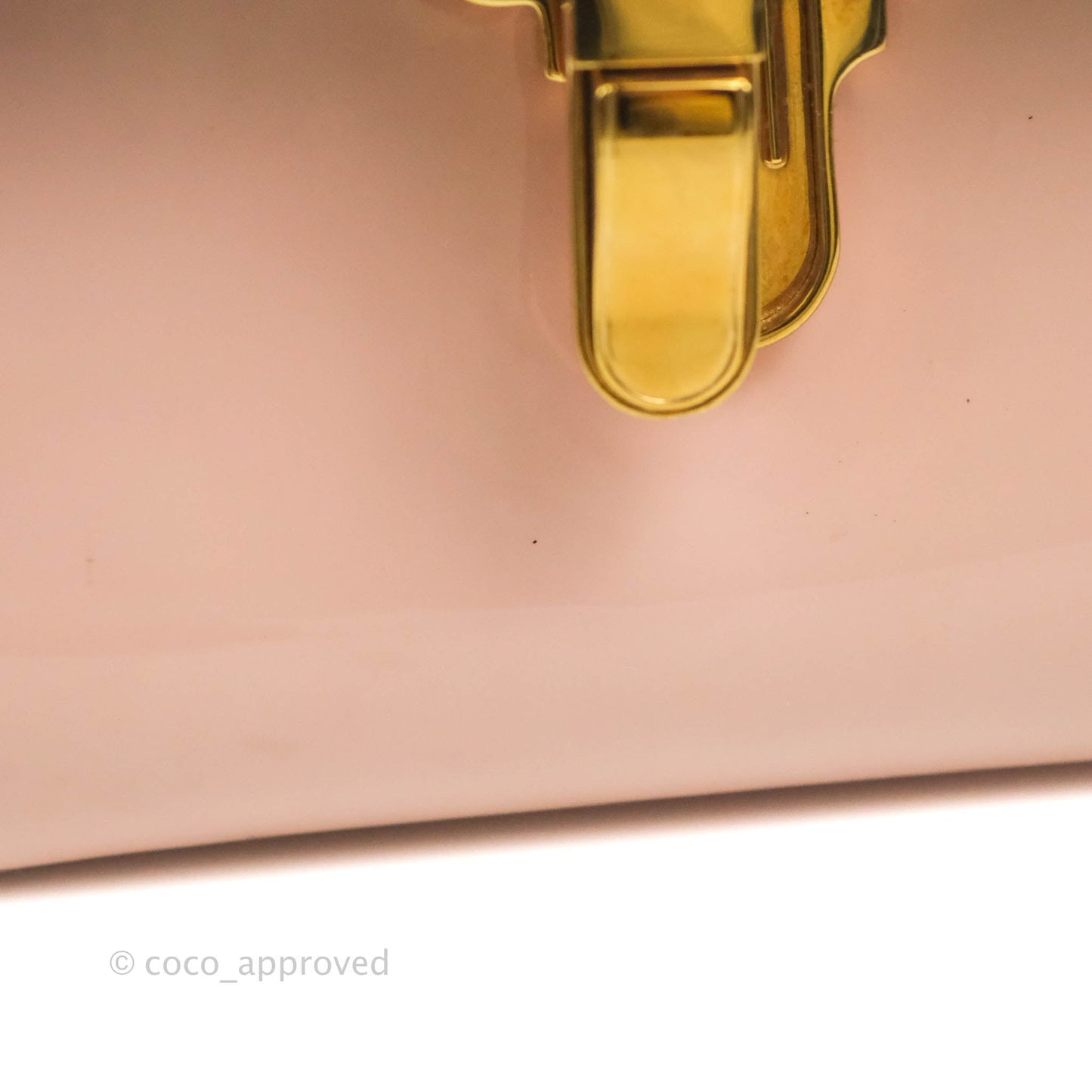 Louis Vuitton Cherrywood PM Handbag Patent Monogram Canvas