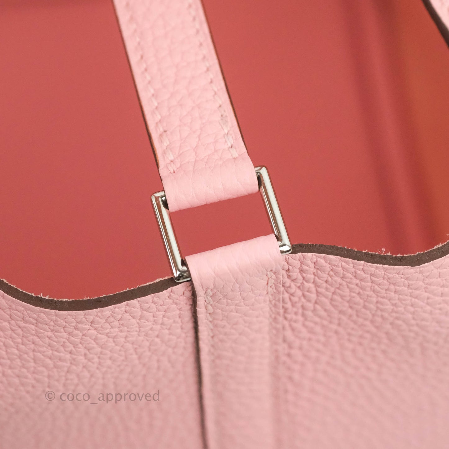 Hermès Picotin Lock 18 Sakura Pink Clemence Silver Hardware