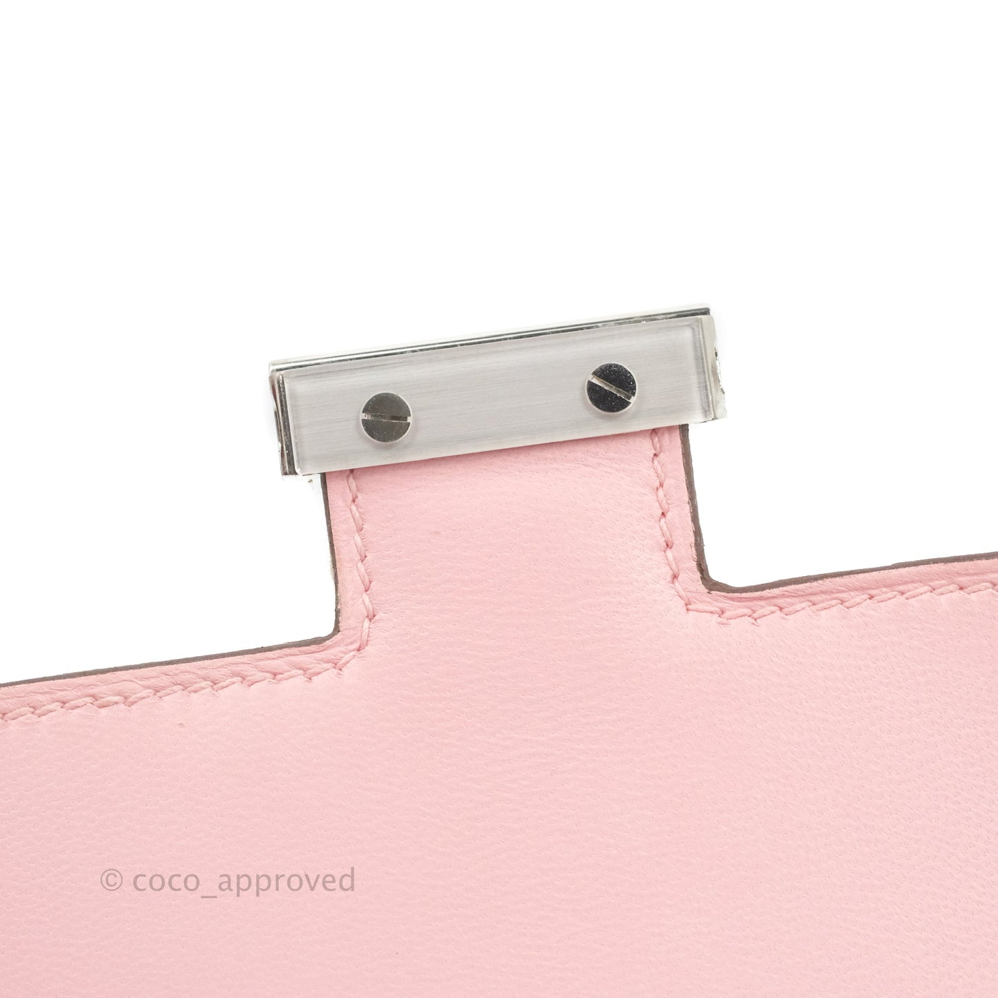 Hermès Constance III Mini 18cm Sakura Chevre Mysore Palladium Hardware
