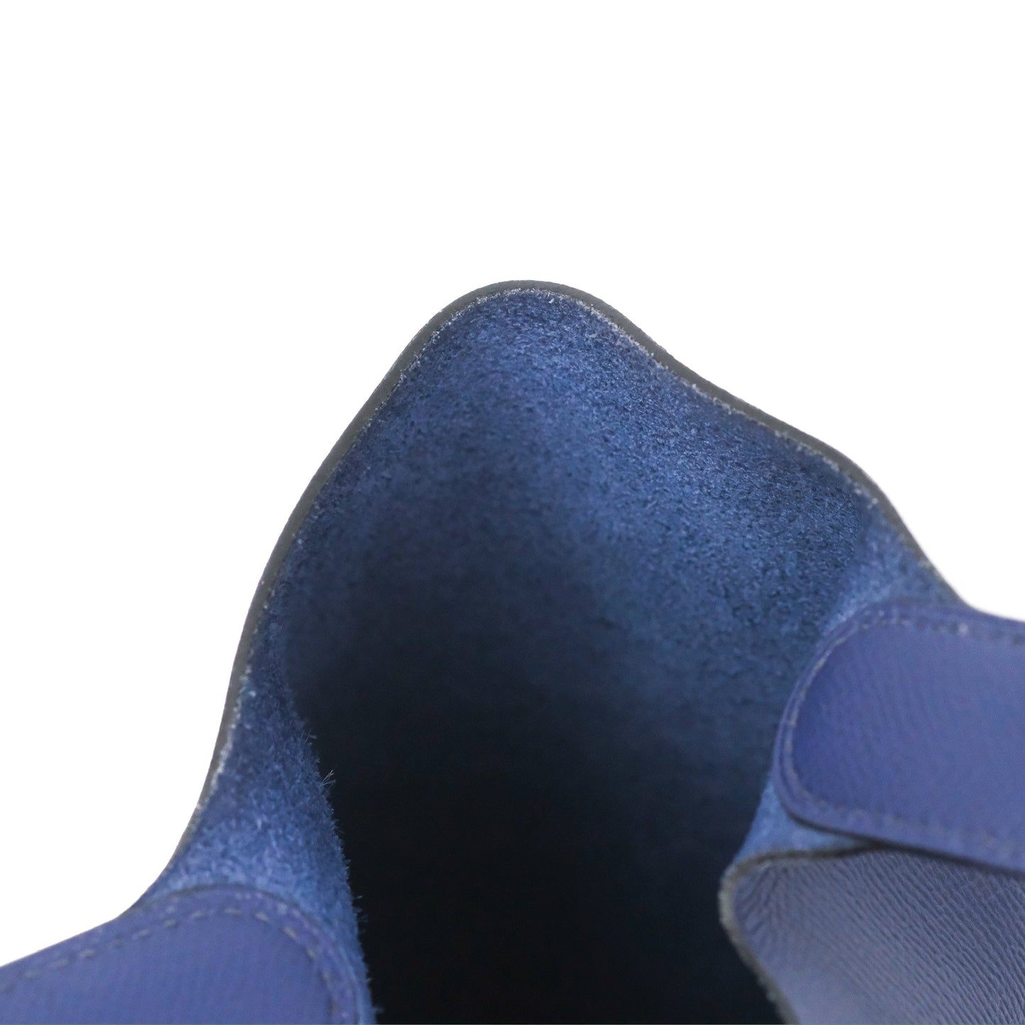 Hermès Tressage De Cuir Picotin Lock 22 Bleu Encre/Brique/Black Epsom Palladium Hardware