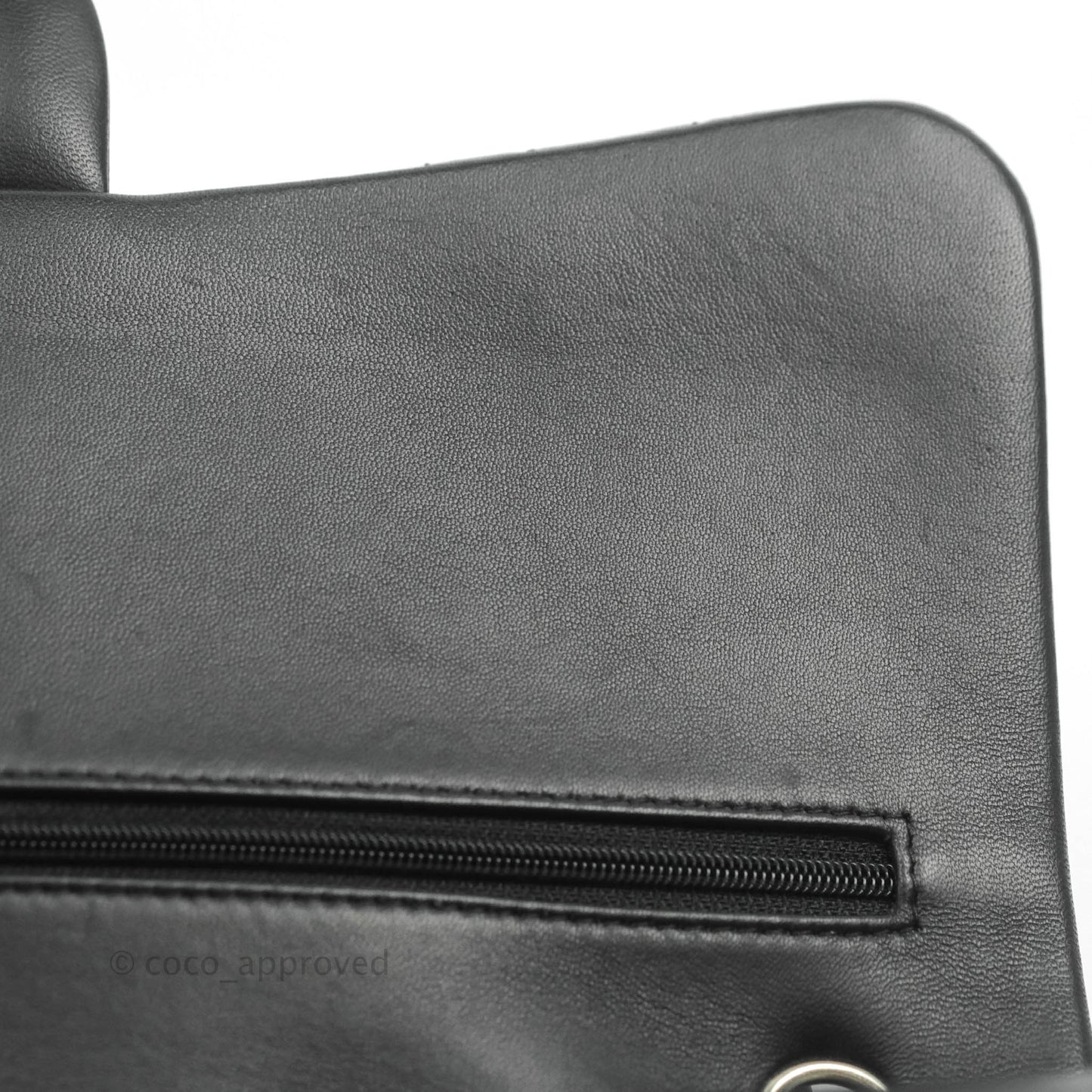Chanel Jumbo Double Flap Black Lambskin Silver Hardware⁣⁣