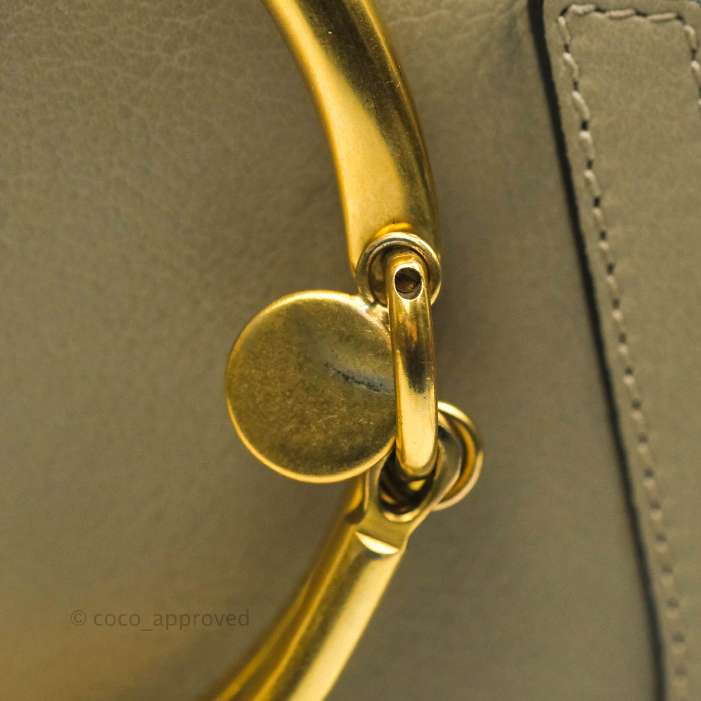 Chloé Nile Crossbody Bag Motty Grey Calfskin