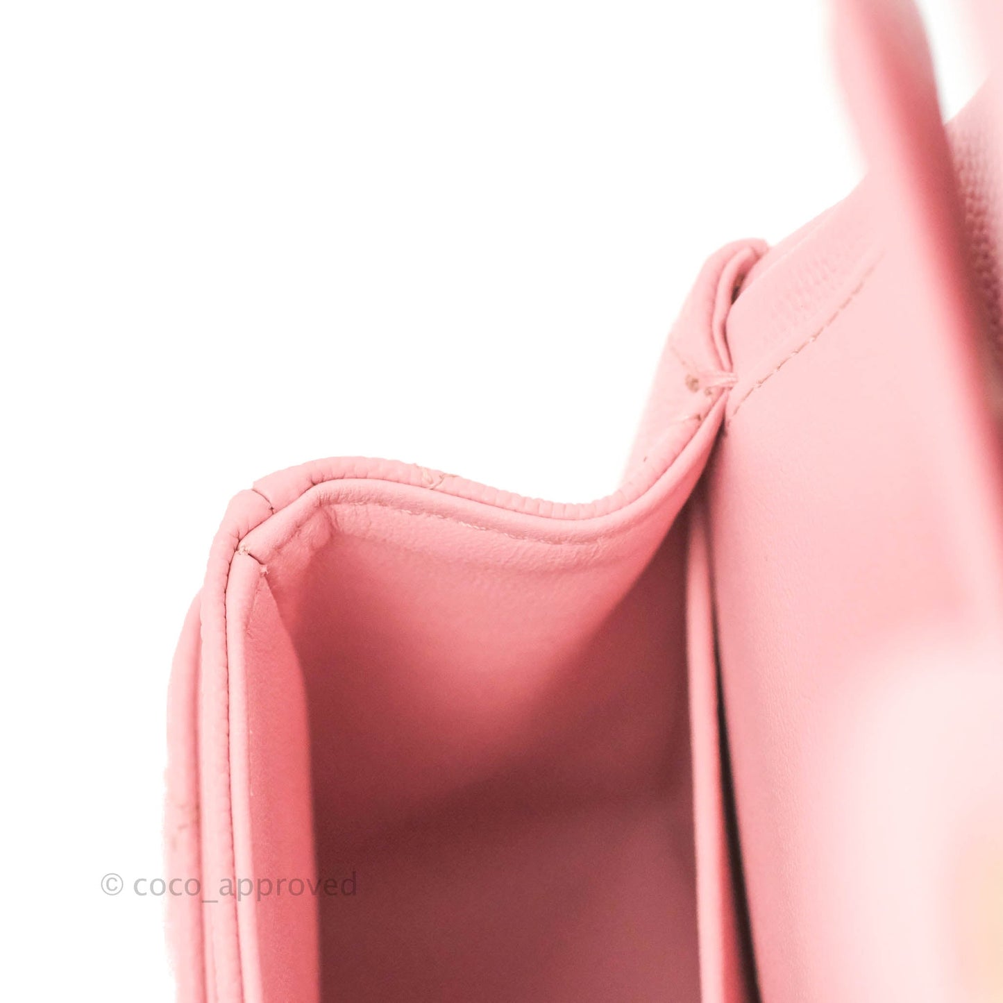 Chanel Classic Small S/M Flap Pink Caviar Gold Hardware 22C