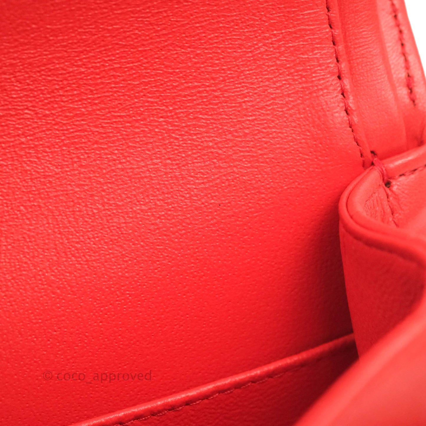 Chanel Classic M/L Medium Double Flap Brick Red Lambskin Gold Hardware