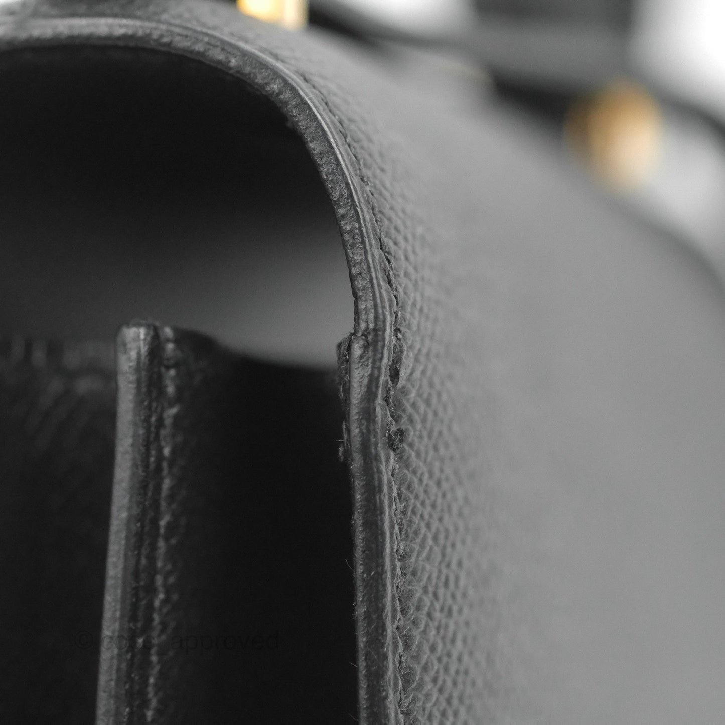 Hermès Constance Mini 18cm Black Epsom Rose Gold Hardware