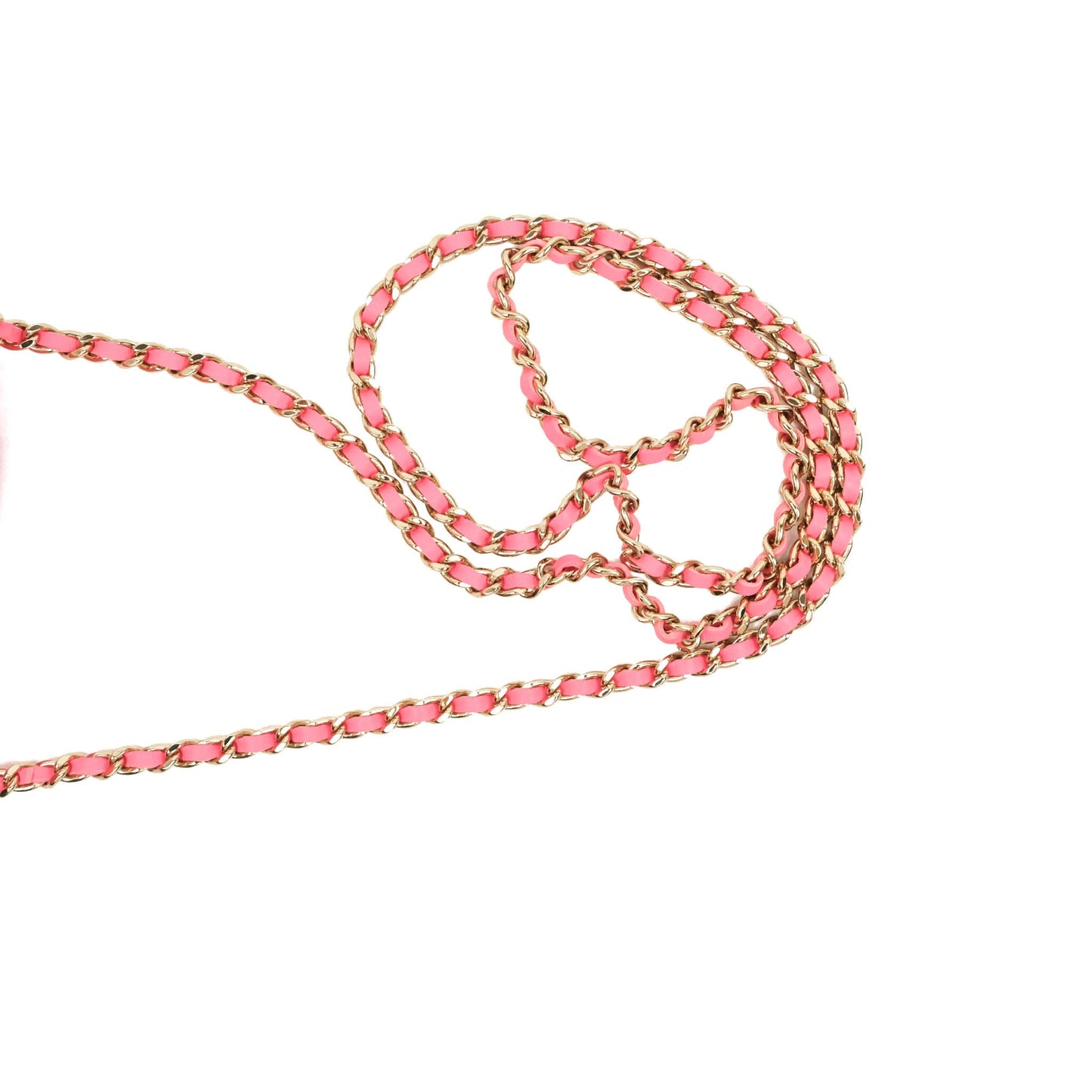 Chanel Small Heart Bag Pink Lambskin Gold Hardware 22S