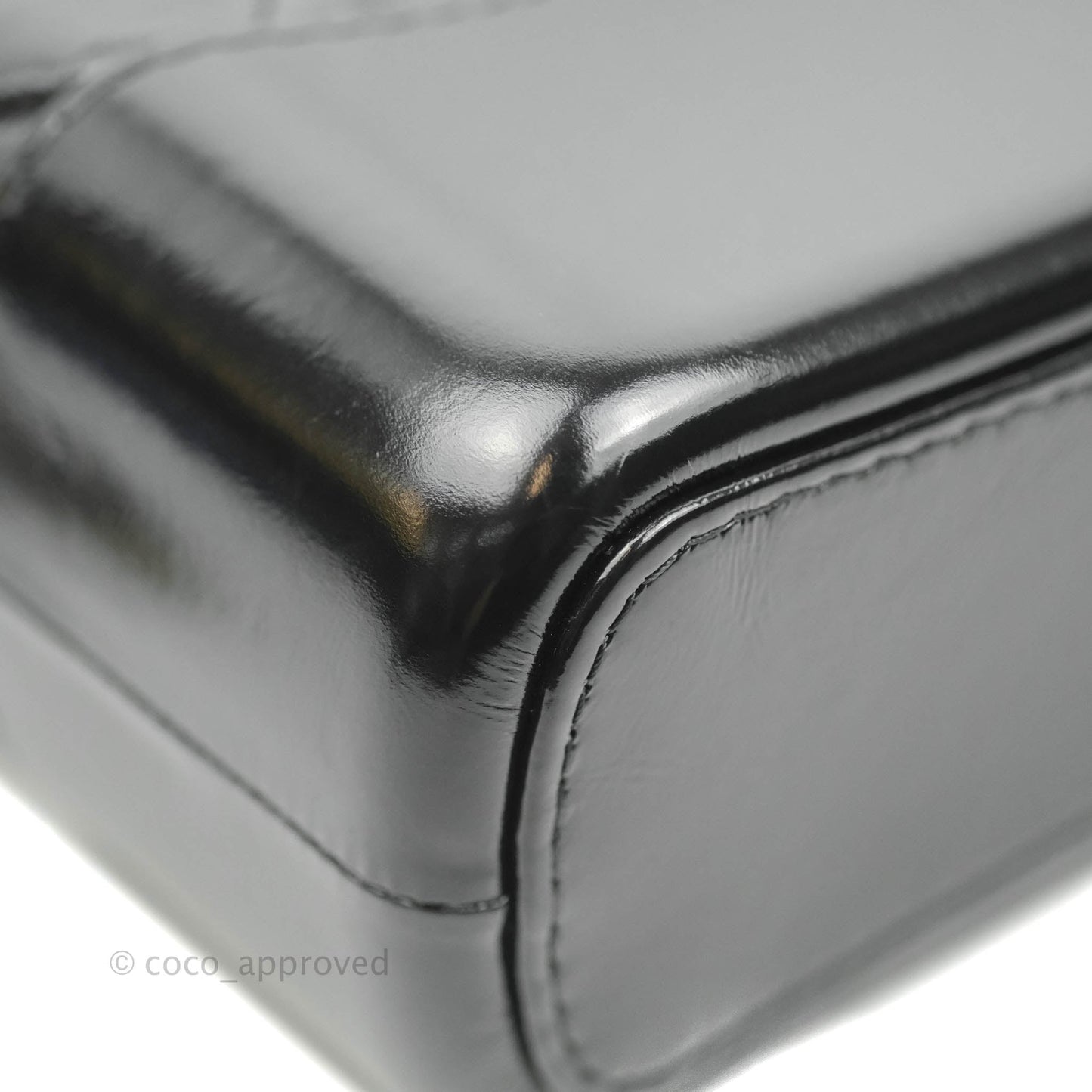Chanel New Medium Gabrielle Hobo Black Shiny Aged Calfskin Mixed Hardware 20A