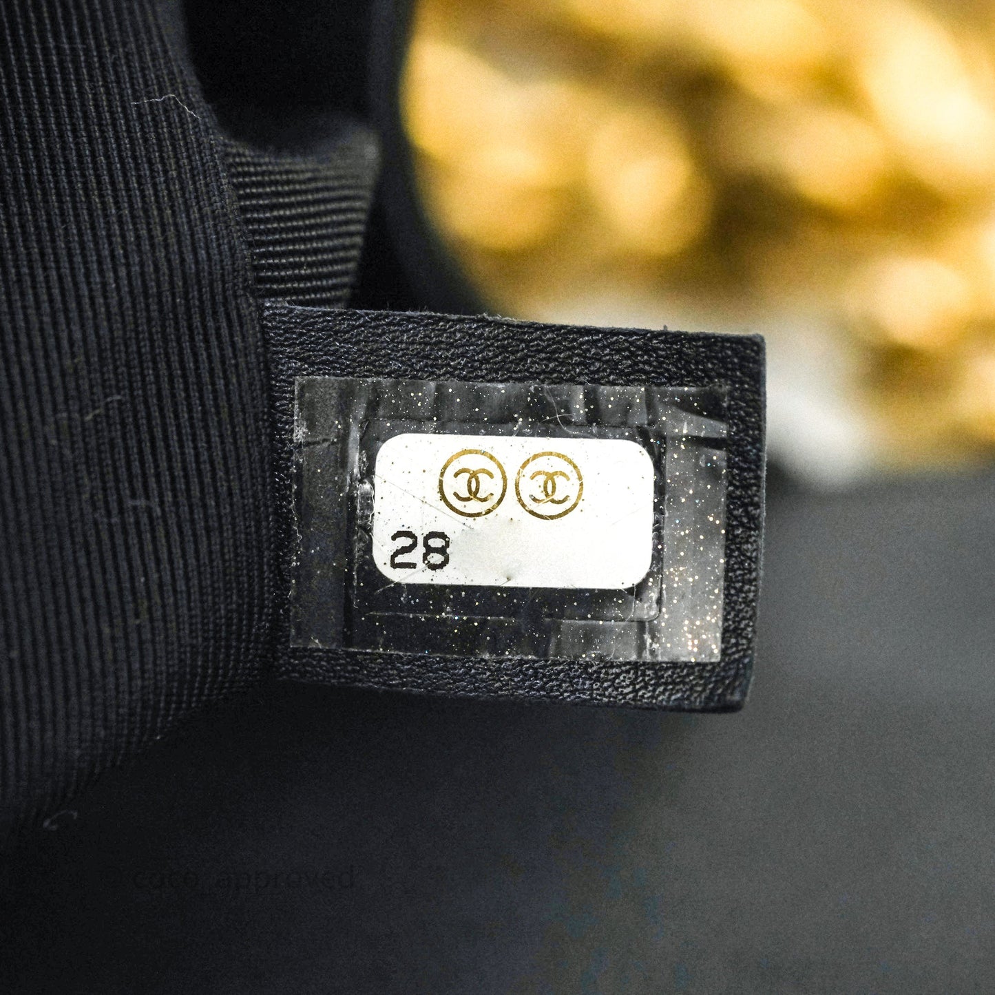 Chanel Quilted Medium Boy Black Lambskin Gold Hardware