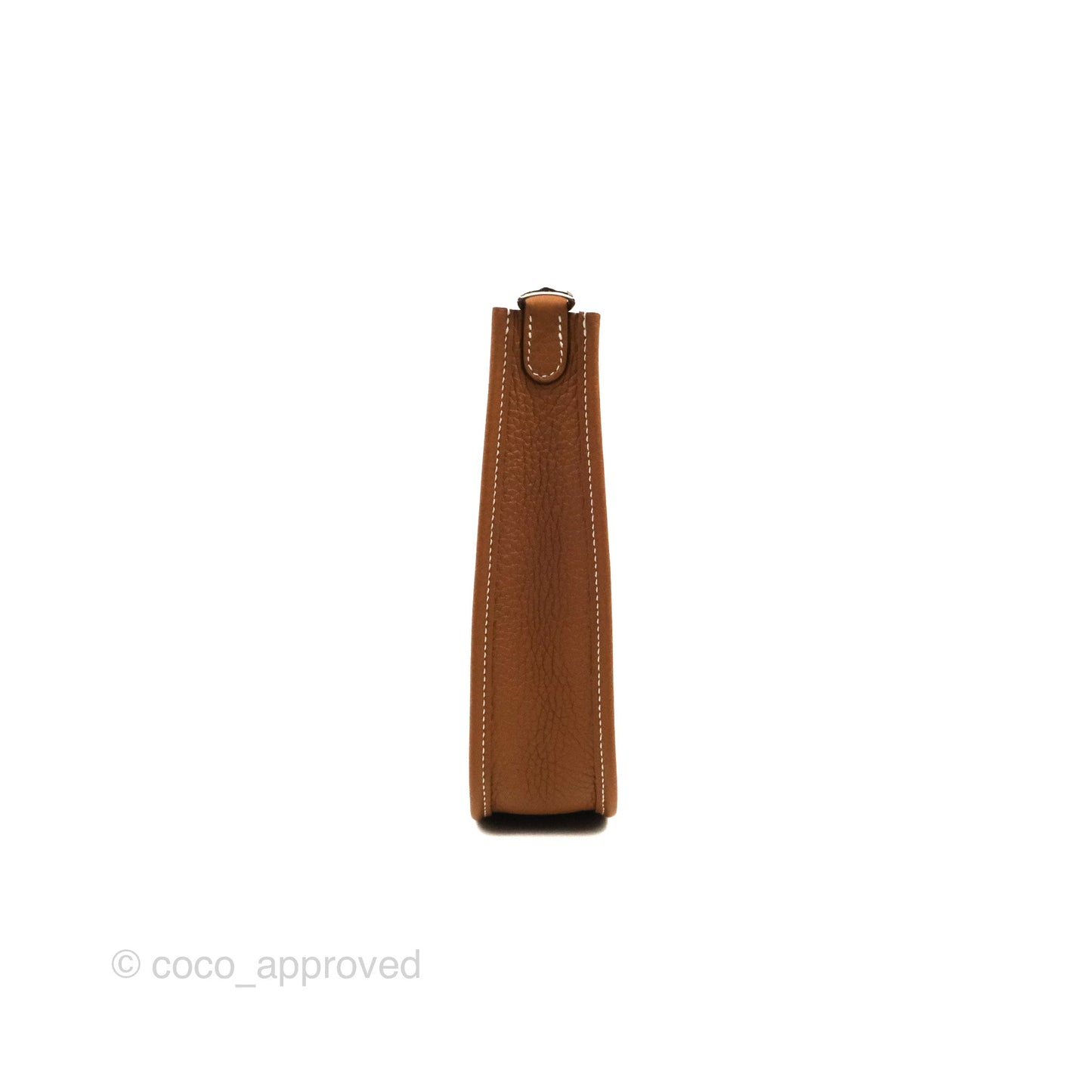 Hermès Mini Evelyne 16 Gold Clemence Palladium Hardware
