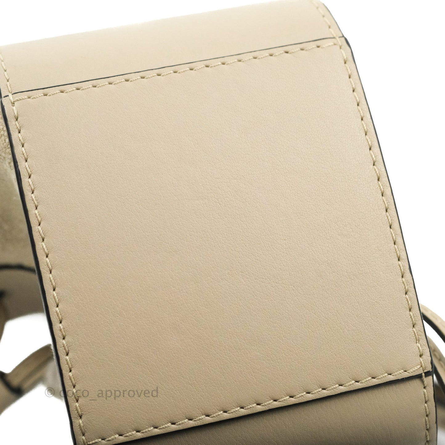 Loewe Mini Hammock Drawstring Taupe Calfskin