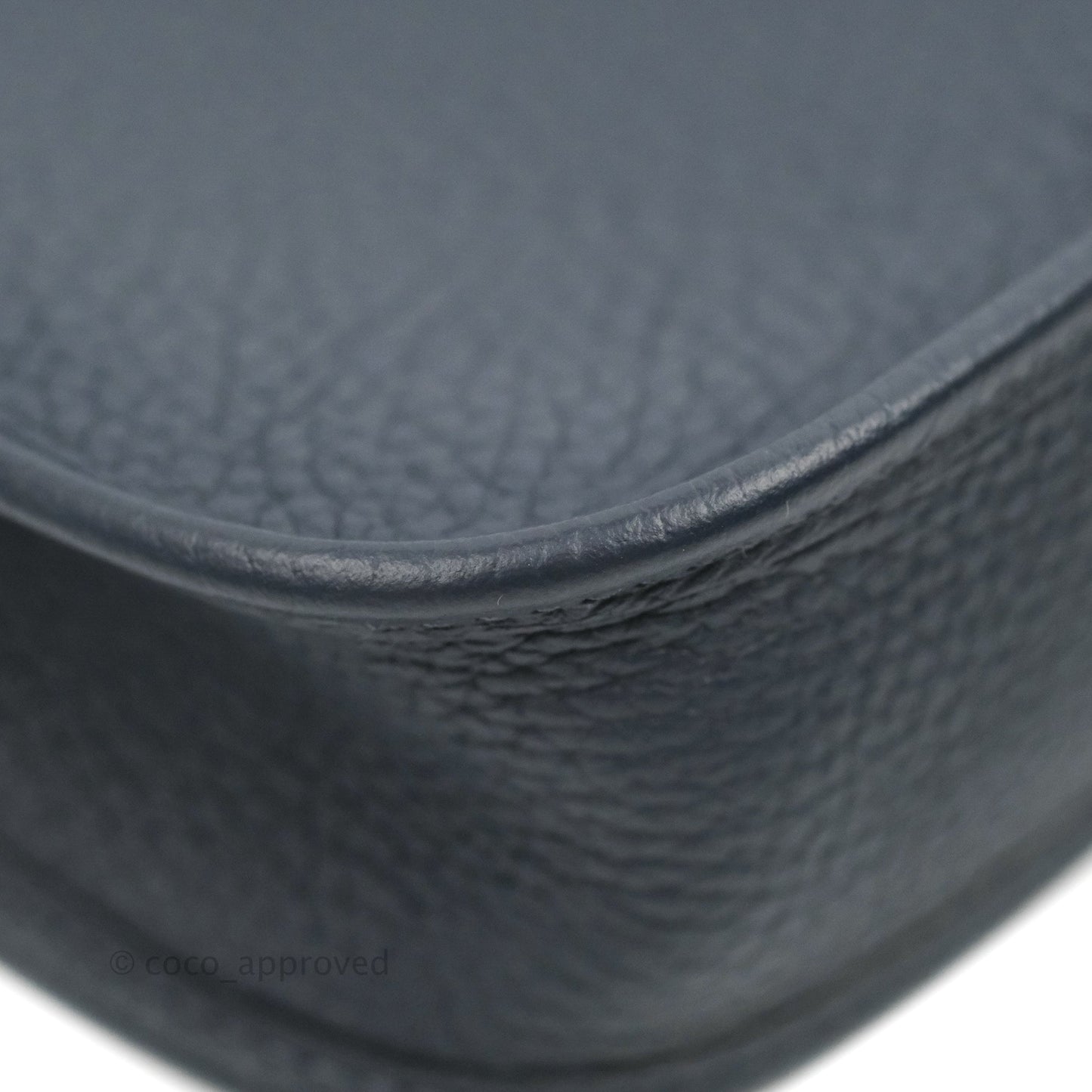 Hermès Mini Evelyne 16 Bleu Nuit Clemence Palladium Hardware