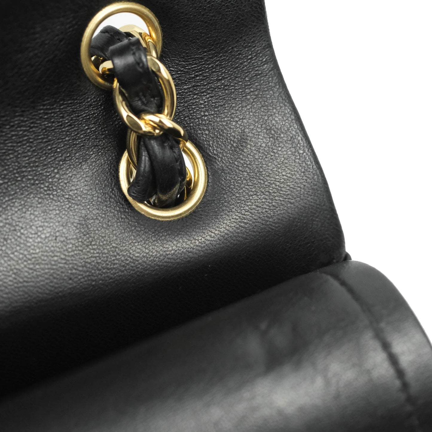 Chanel Jumbo Double Flap Black Lambskin Gold Hardware