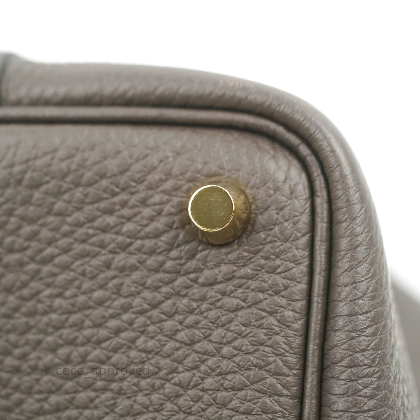 Hermès Picotin Lock 18 PM Ebene Clemence Gold Hardware