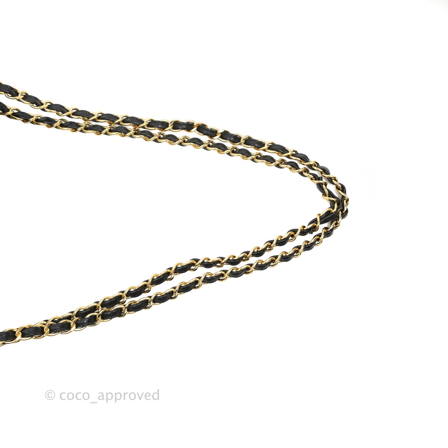 Chanel Jumbo Double Flap Black Caviar Gold Hardware⁣⁣