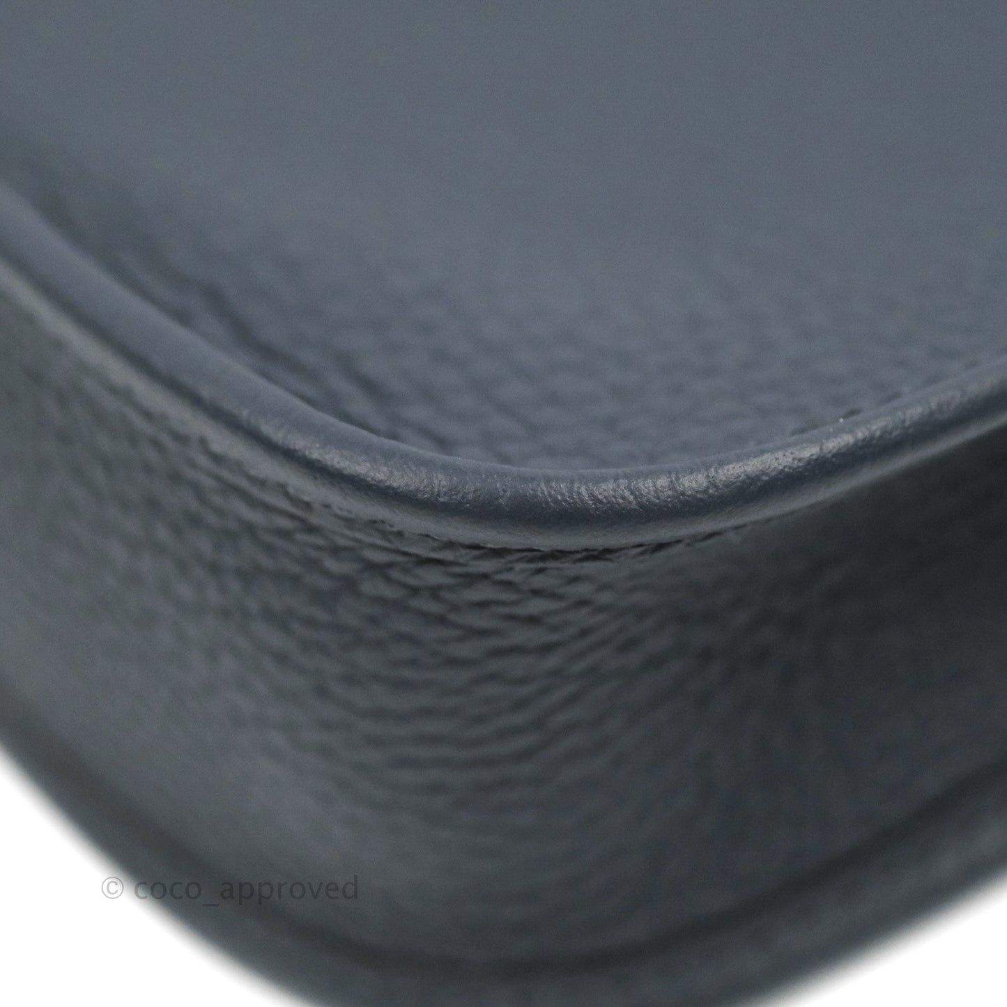 Hermès Mini Evelyne 16 Bleu Nuit Clemence Palladium Hardware