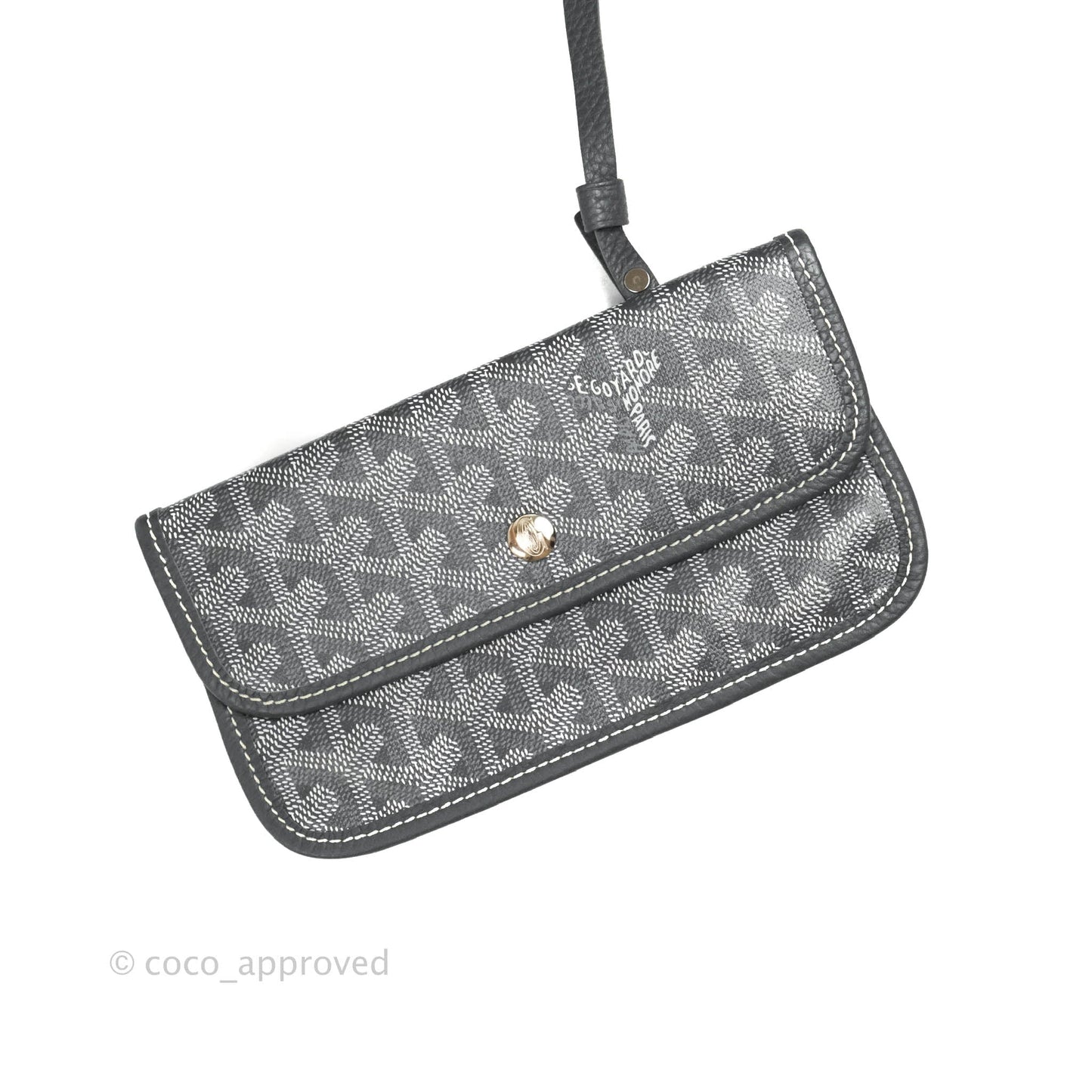 Goyard Goyardine Grey Sac Hardy PM