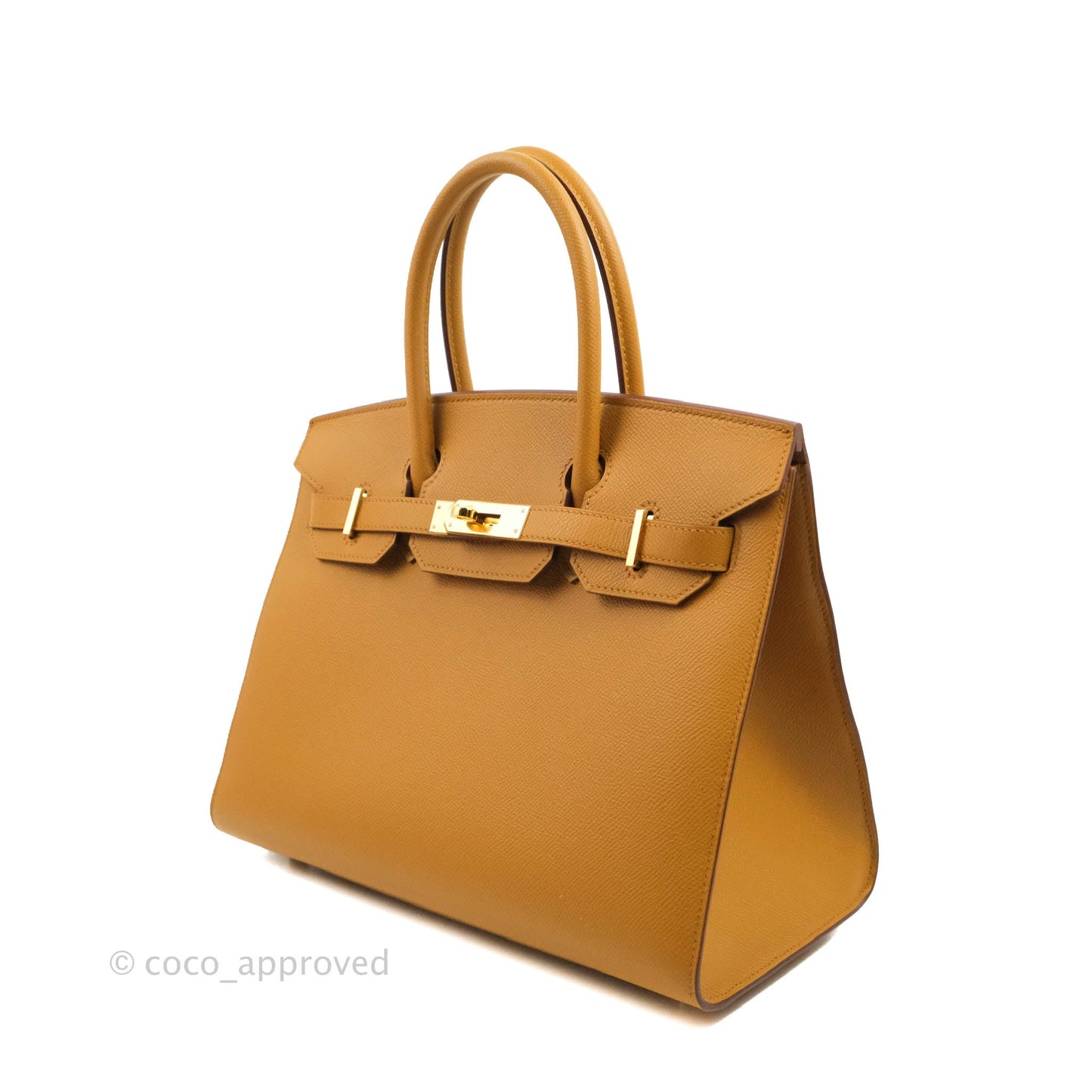 Hermès Birkin 30 Biscuit 48 Epsom Gold Hardware