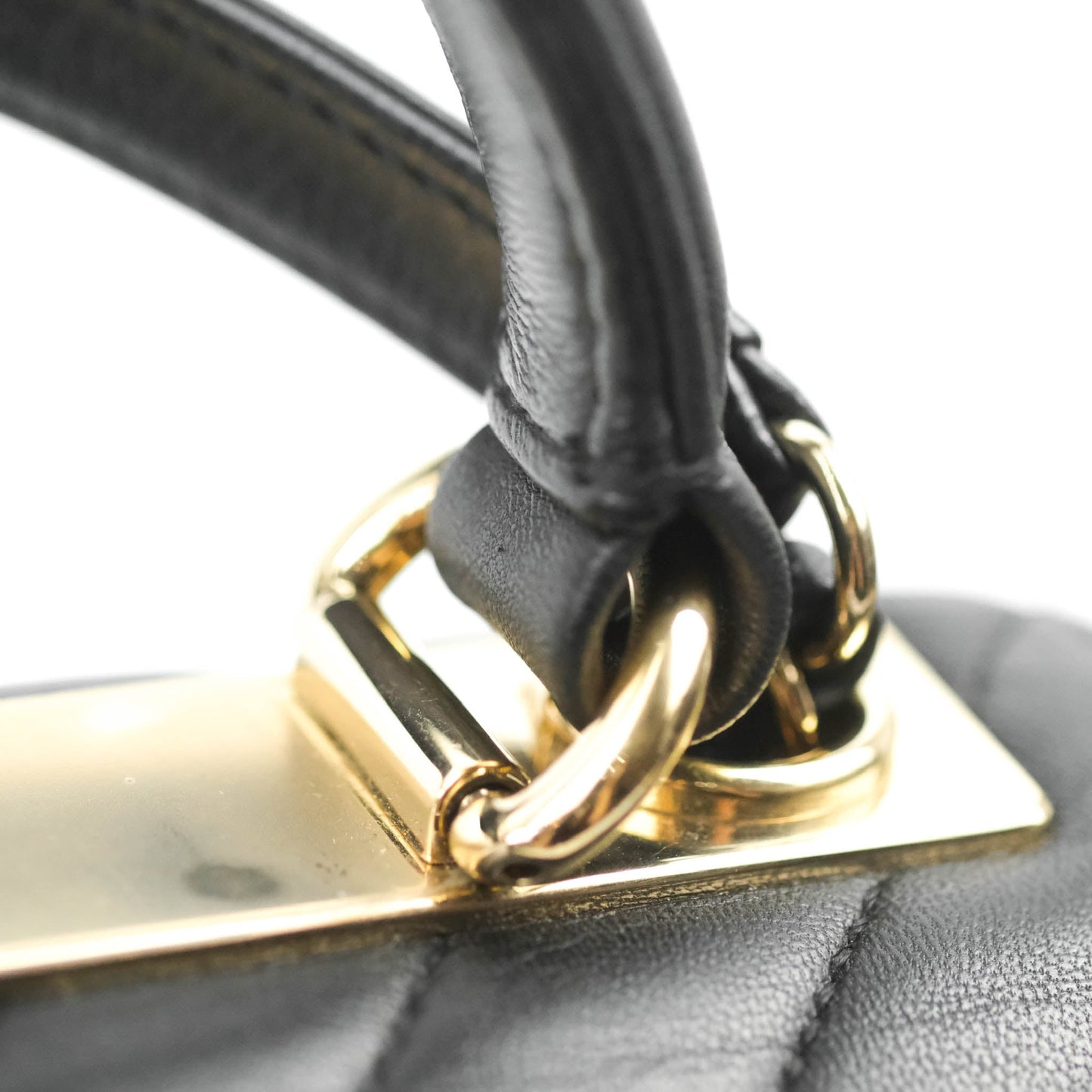 Chanel Trendy CC Chevron Small Black Lambskin Gold Hardware