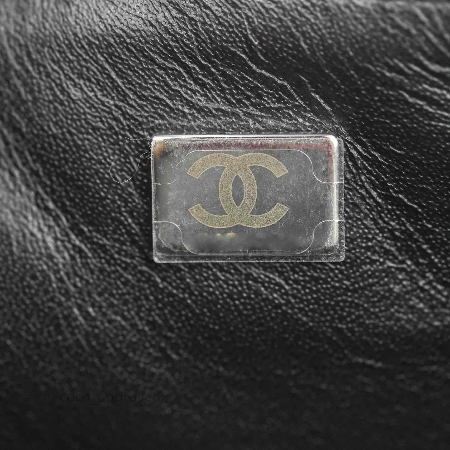 Chanel Mini Reissue 224 So Black Quilted Aged Calfskin Black Hardware
