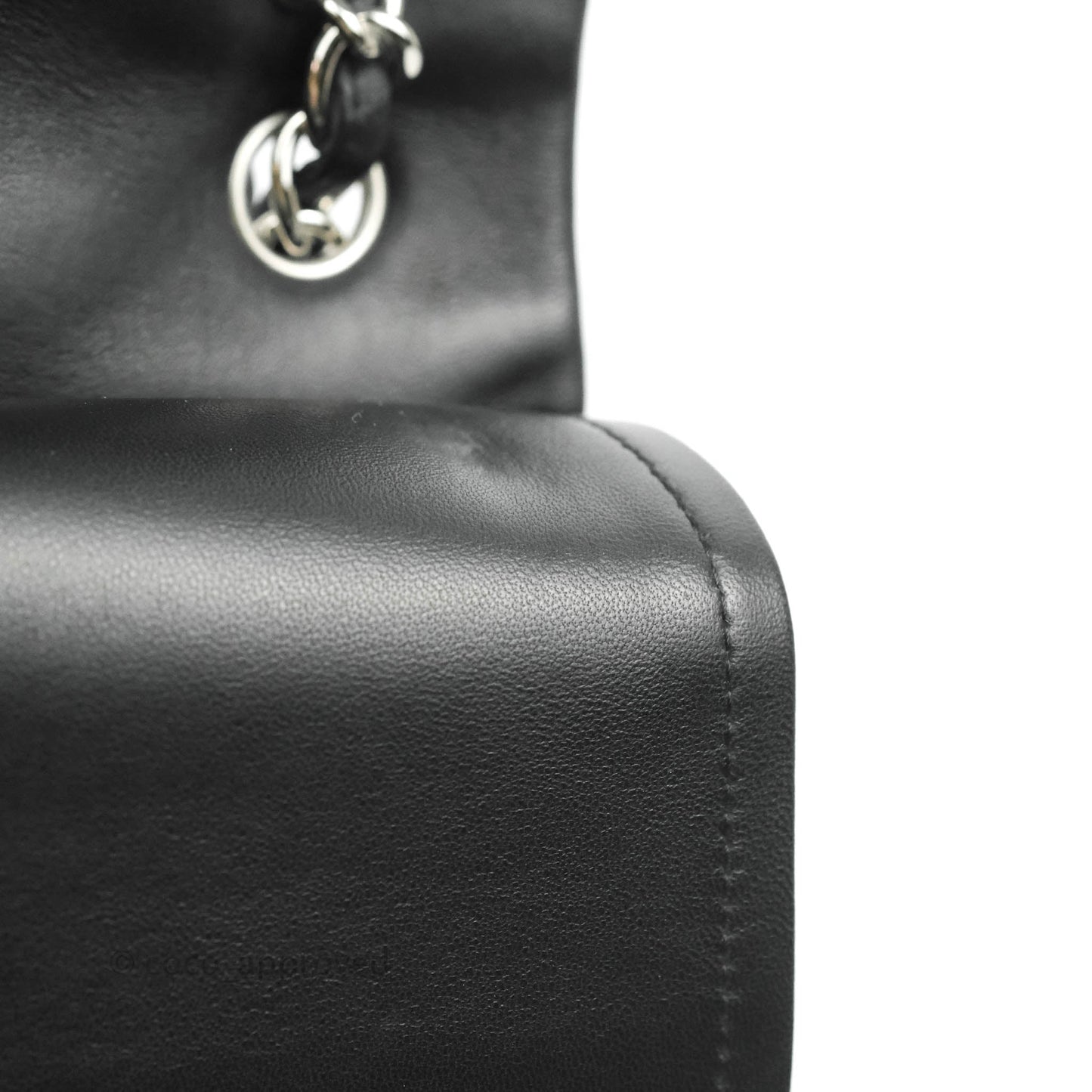 Chanel Jumbo Double Flap Black Lambskin Silver Hardware⁣⁣