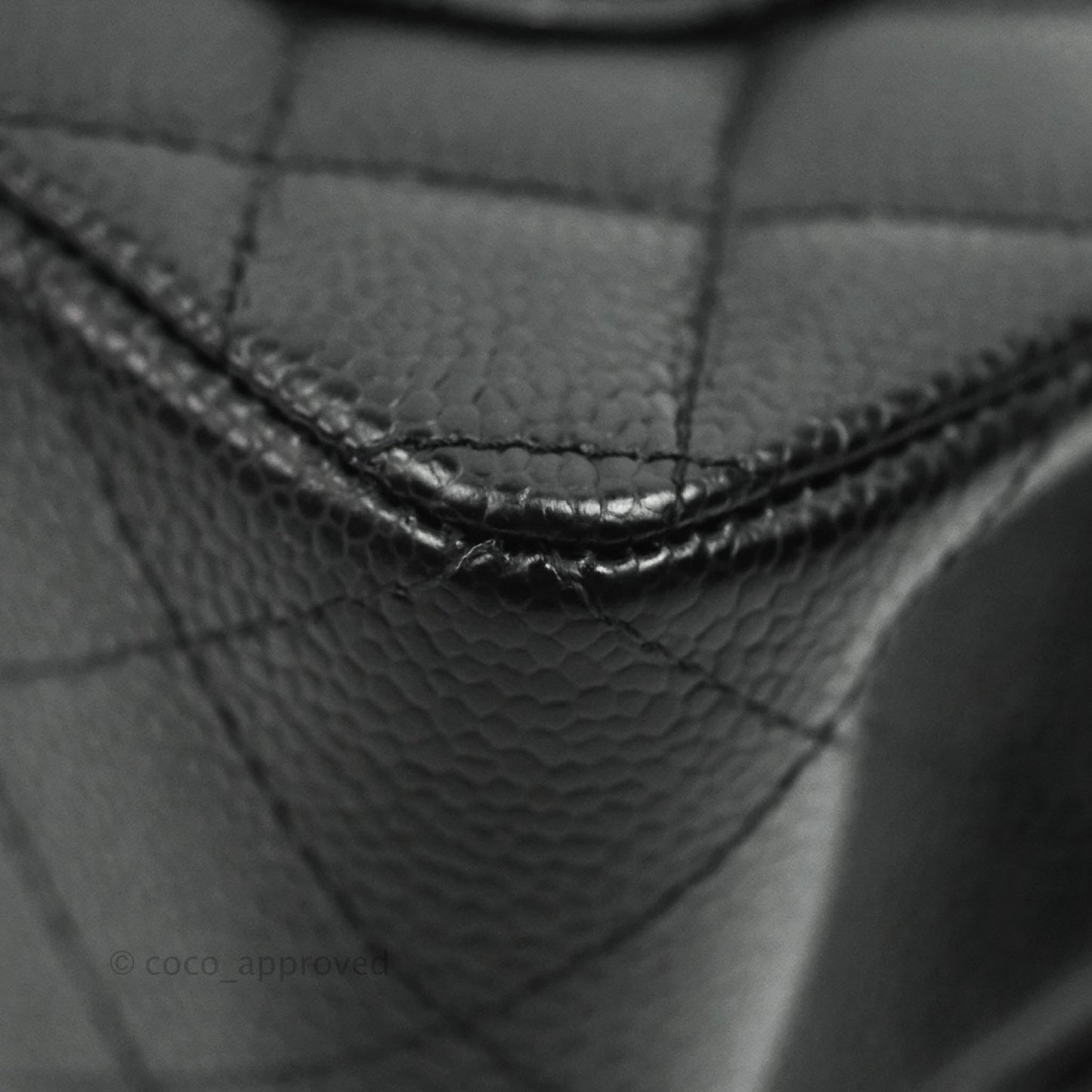 Chanel Small Classic Quilted Flap Black Caviar Gold Hardware