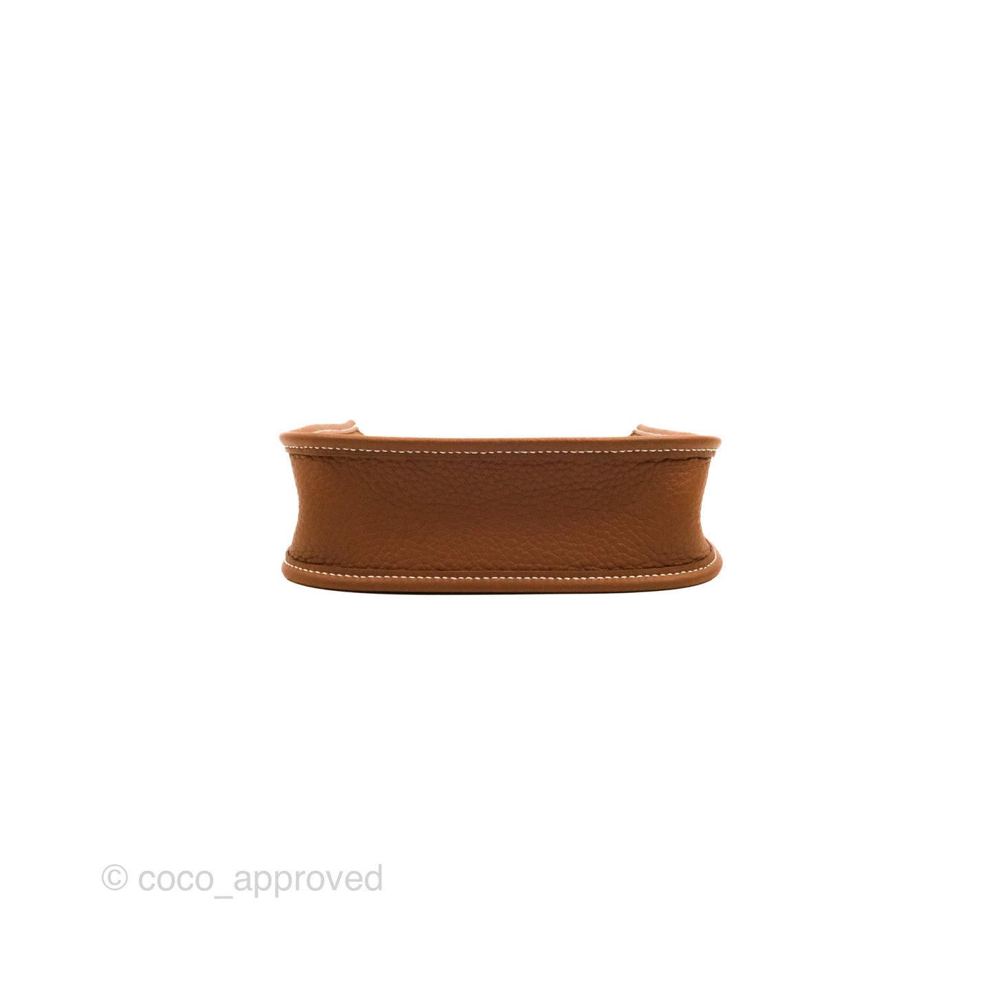 Hermès Mini Evelyne 16 Gold Clemence Palladium Hardware