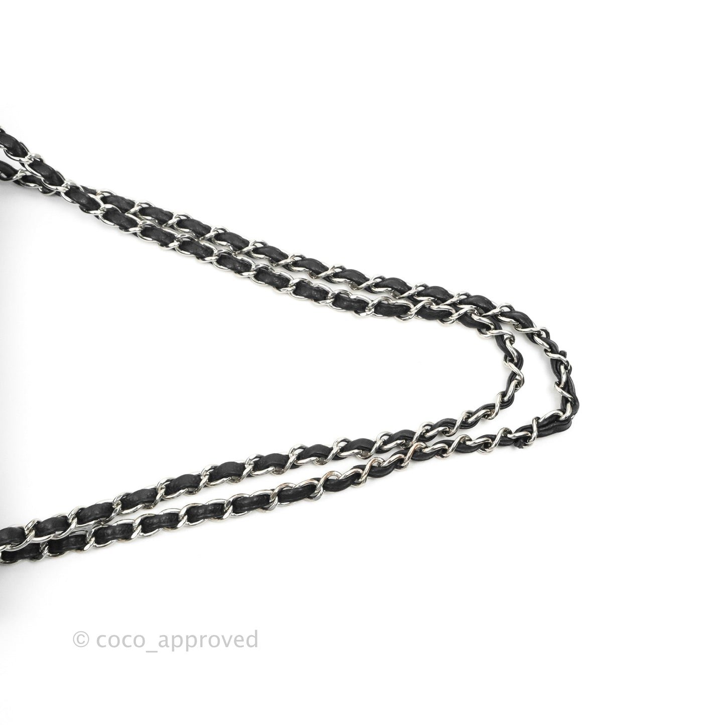 Chanel Jumbo Double Flap Black Caviar Silver Hardware⁣⁣