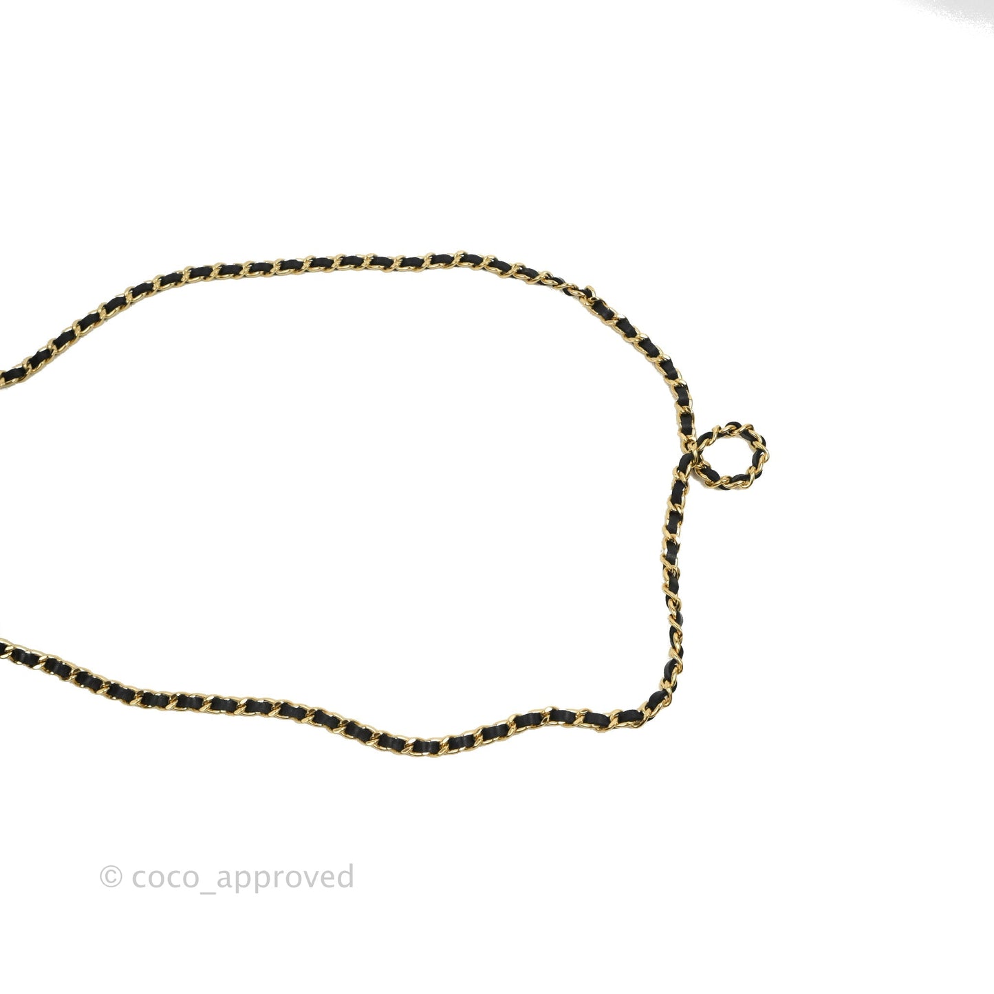 Chanel Vanity with Chain Black Lambskin Gold Hardware 23C
