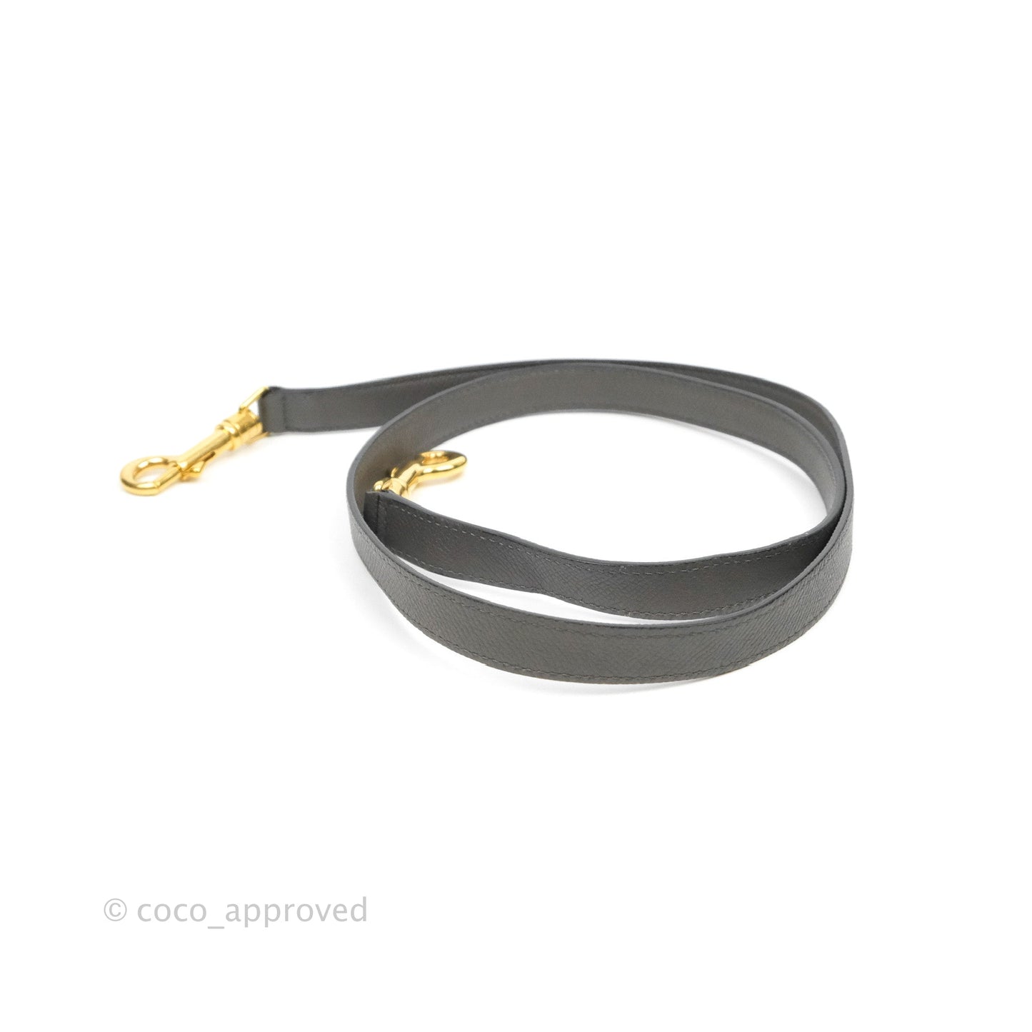 Celine Micro Belt Bag Grey Grained Calfskin Gold Hardware