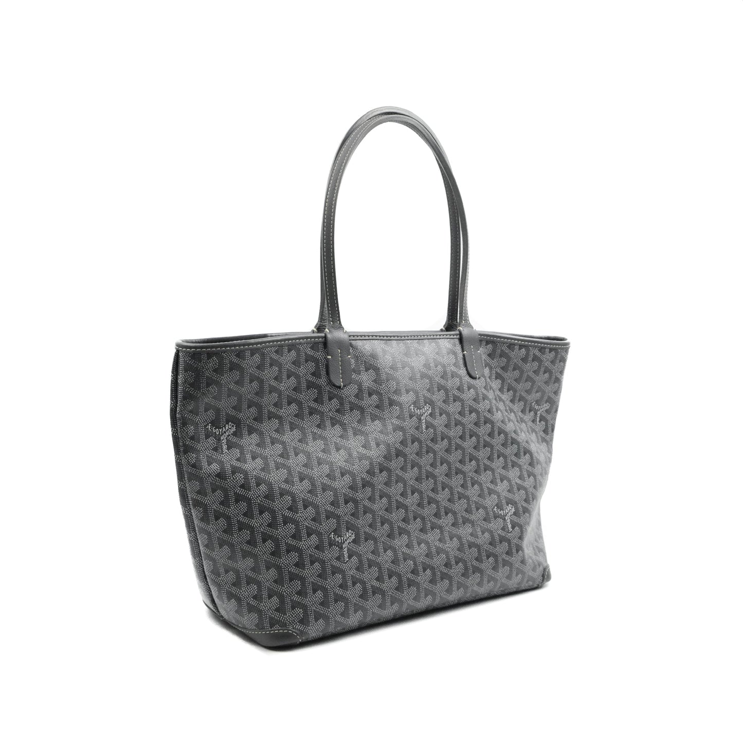 Goyard Artois Grey Goyardine Canvas PM⁣⁣⁣⁣⁣⁣⁣⁣⁣⁣⁣⁣⁣⁣⁣⁣⁣⁣⁣⁣
