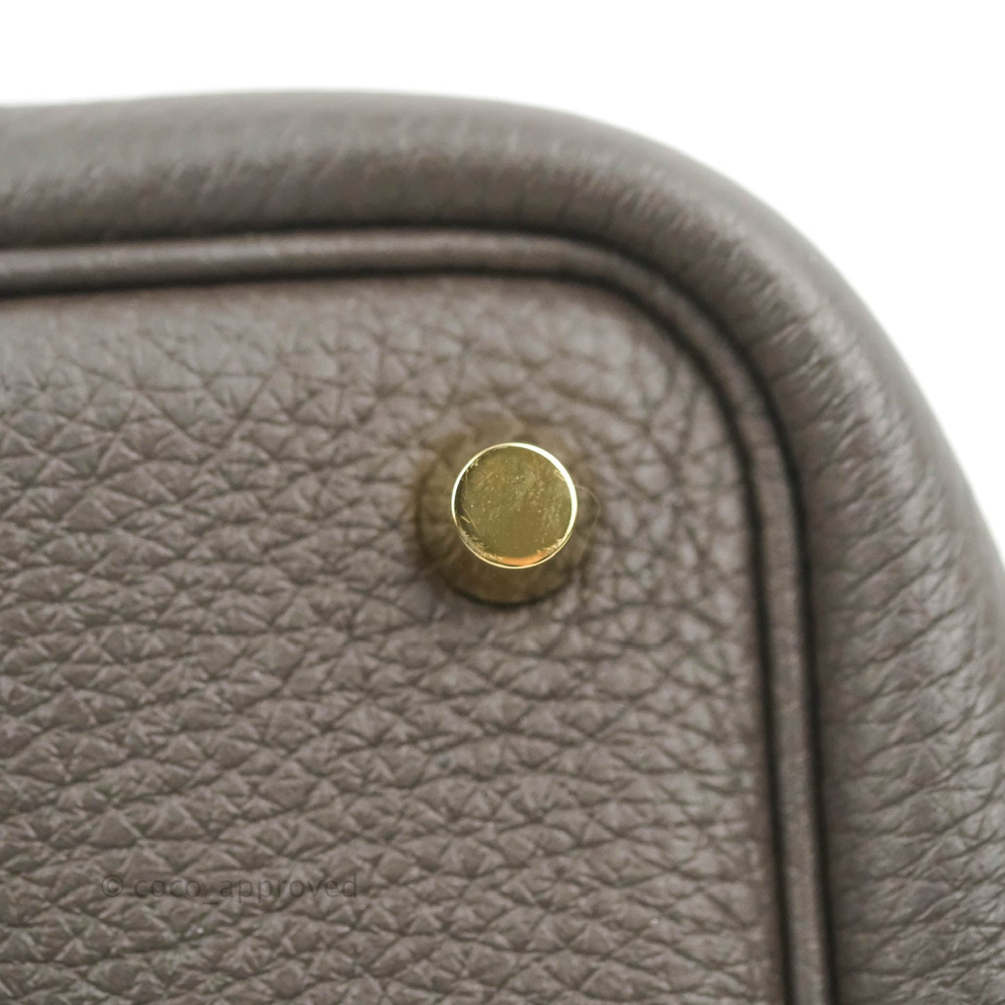 Hermès Picotin Lock 18 PM Ebene Clemence Gold Hardware
