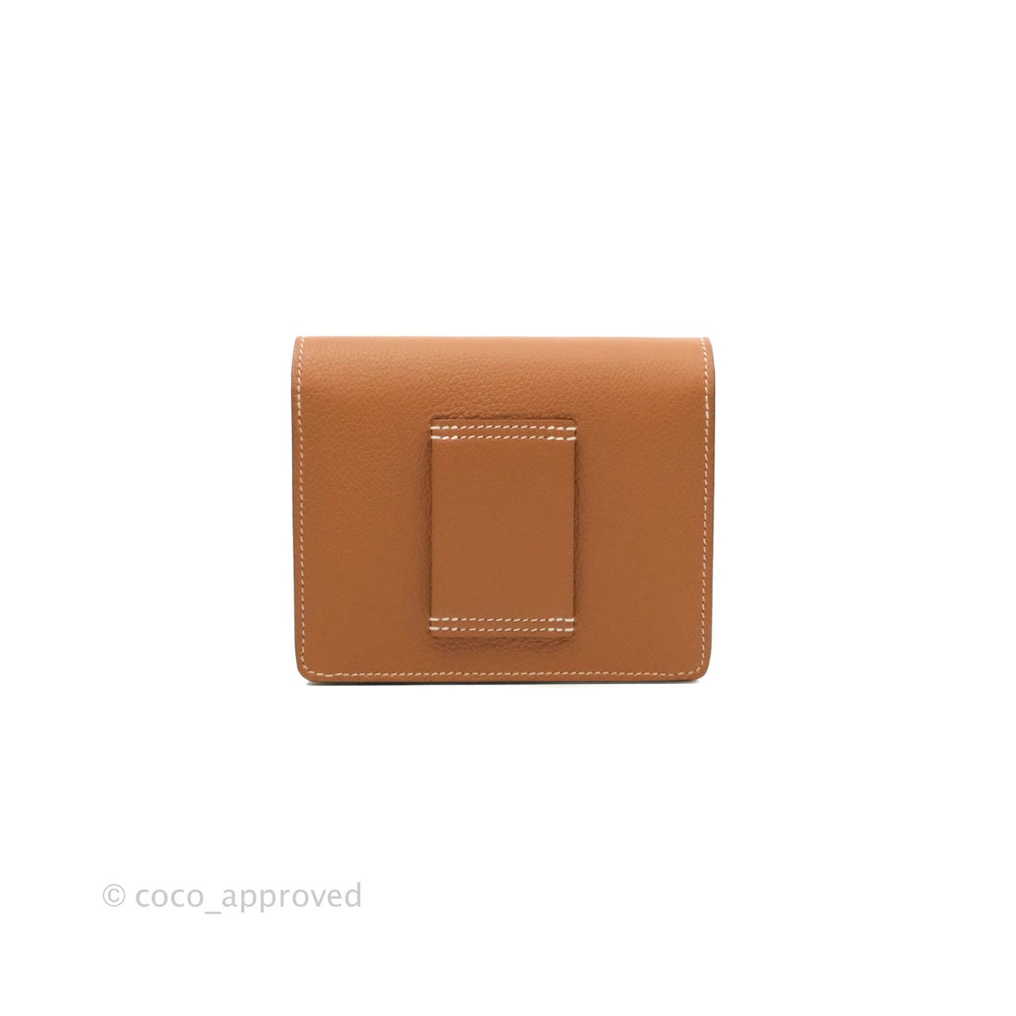 Hermès Roulis Slim Wallet Gold Palladium Hardware
