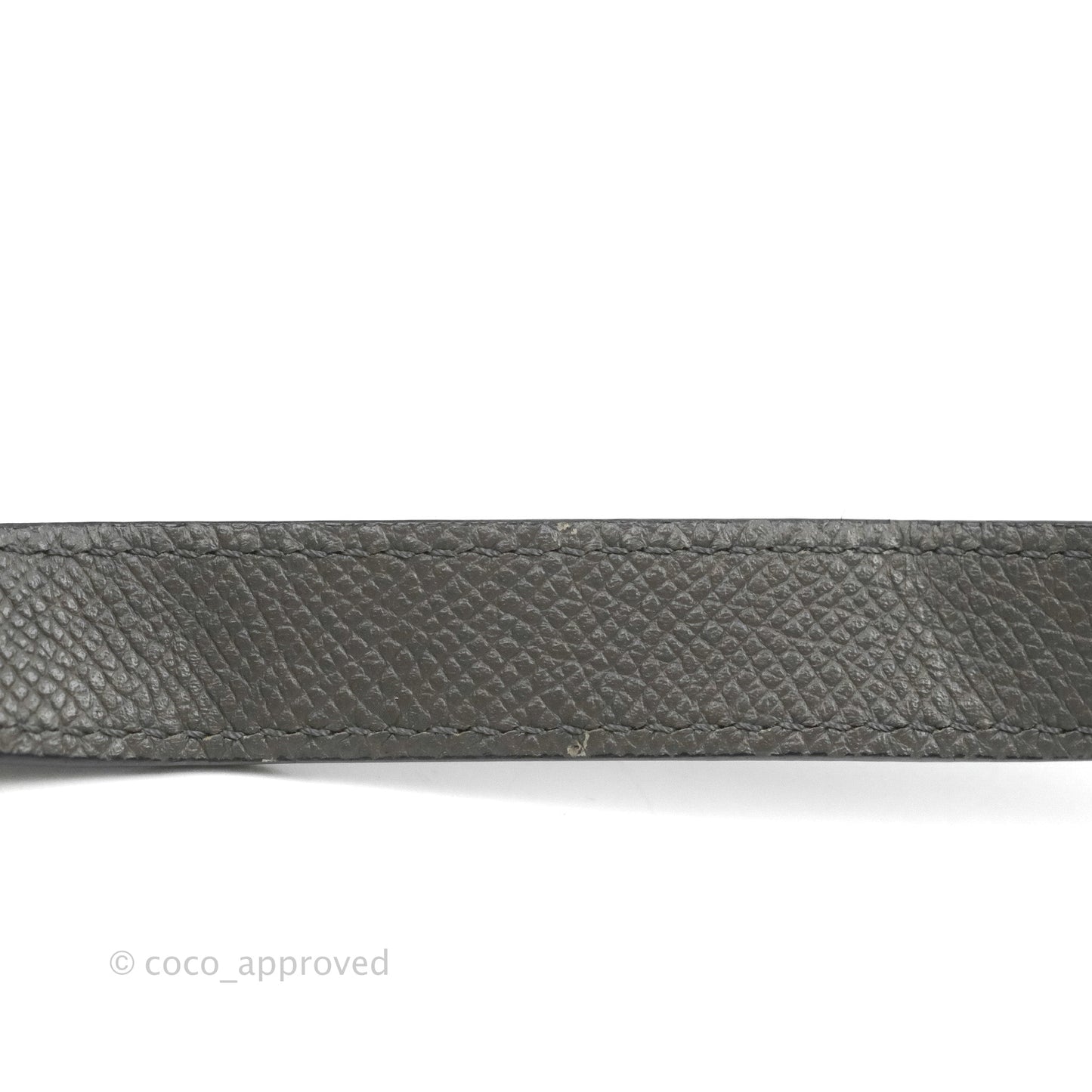 Celine Micro Belt Bag Grey Grained Calfskin Gold Hardware