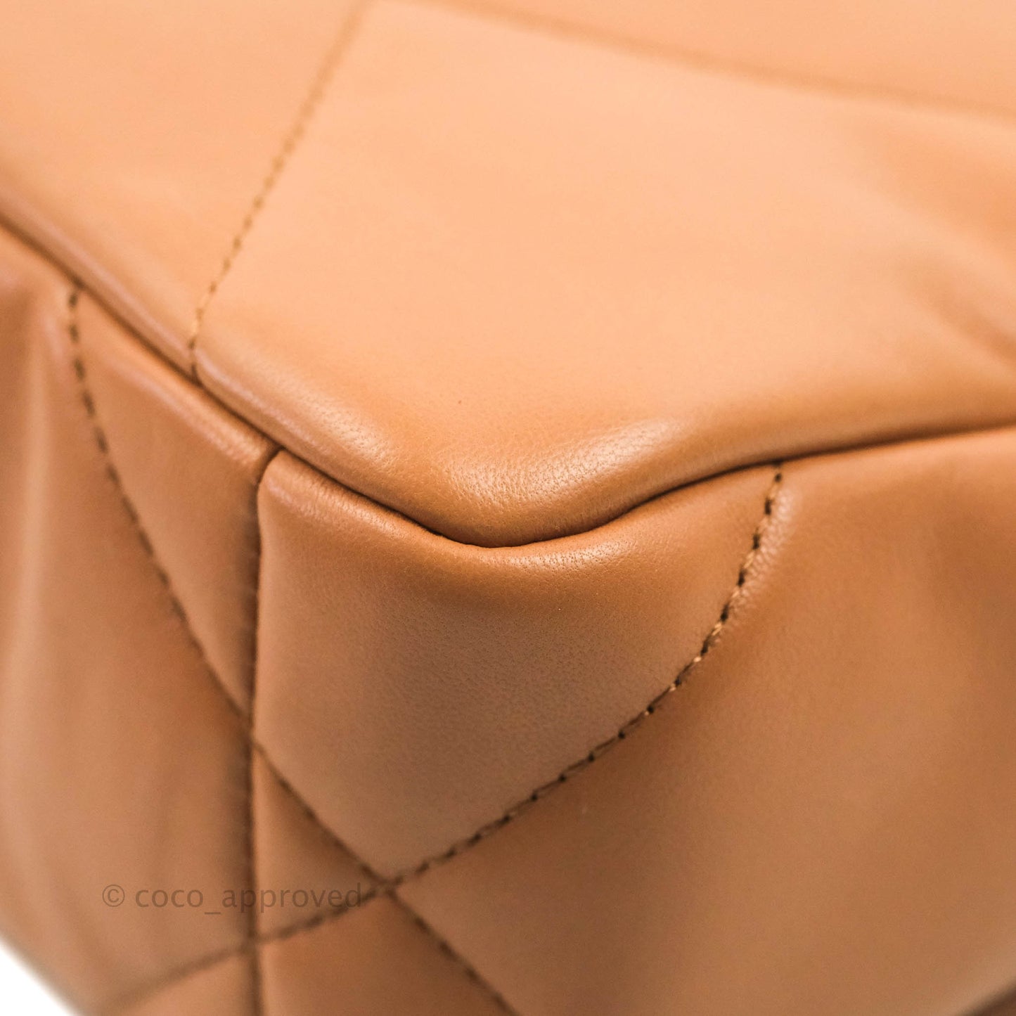 Chanel 19 Small Caramel Dark Beige Lambskin Mixed Hardware 21K