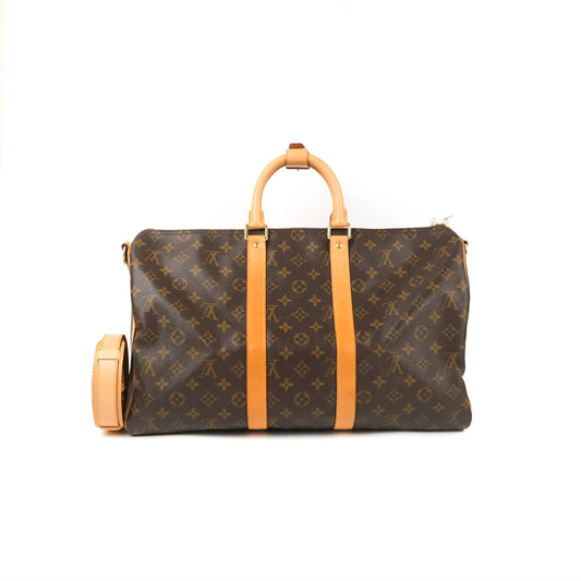 Louis Vuitton Keepall Duffle Bag 45 Monogram Canvas