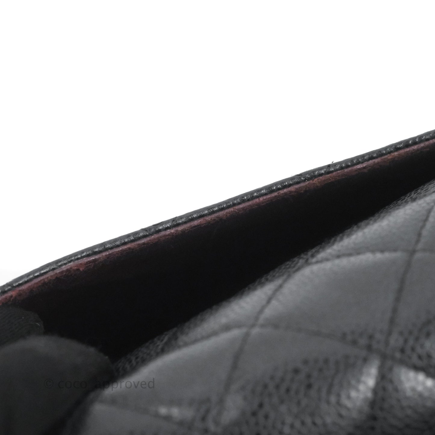 Chanel Jumbo Double Flap Black Caviar Silver Hardware⁣⁣