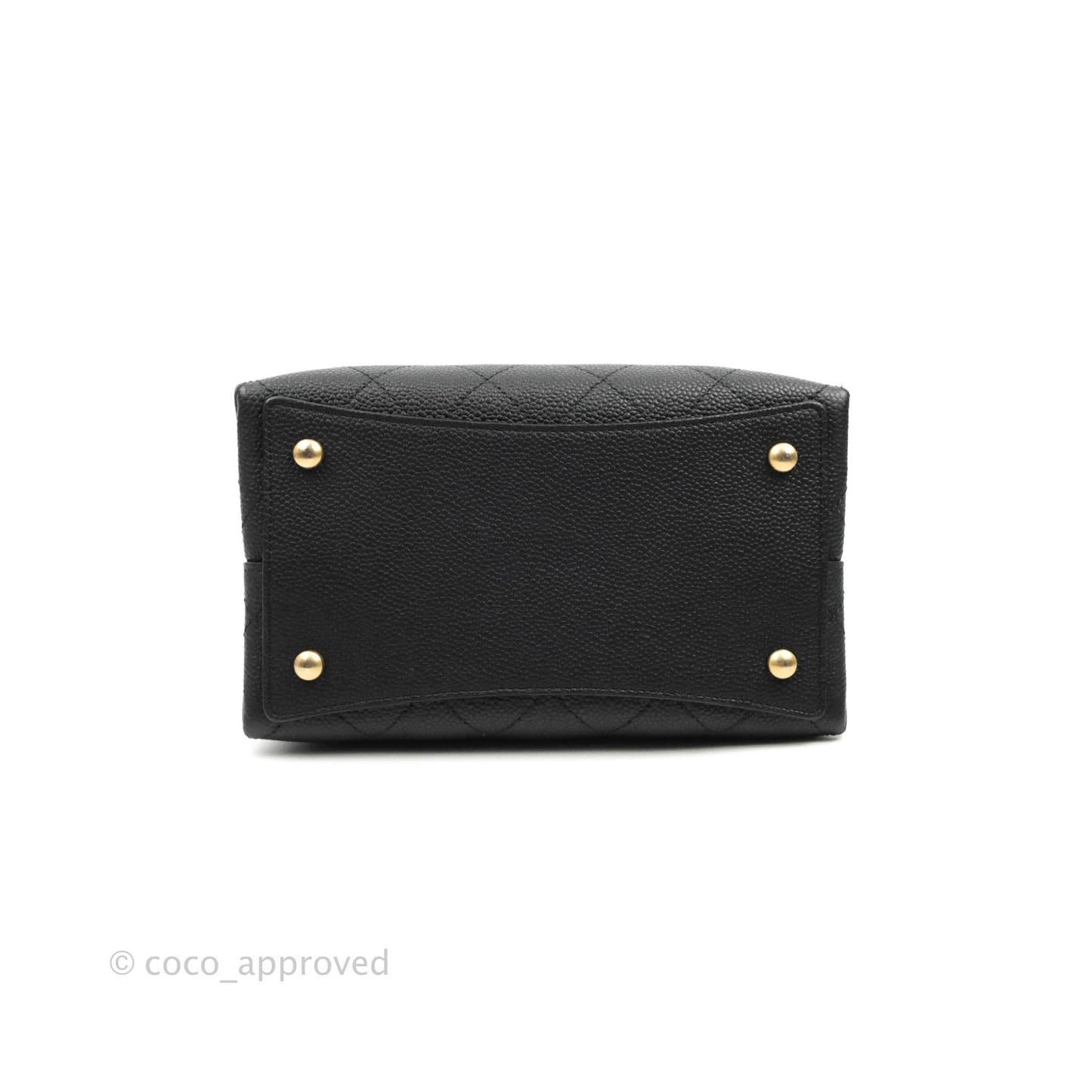 Chanel Black Grained Calfskin Drawstring Bucket Bag