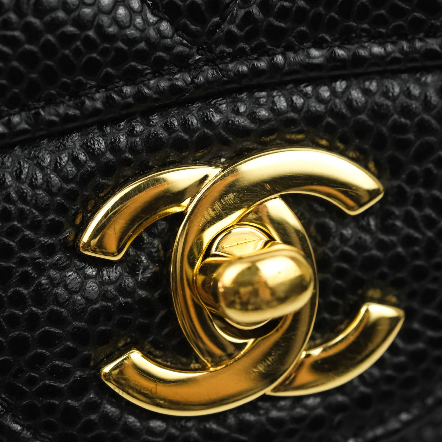 Chanel Small Classic Quilted Flap Black Caviar Gold Hardware