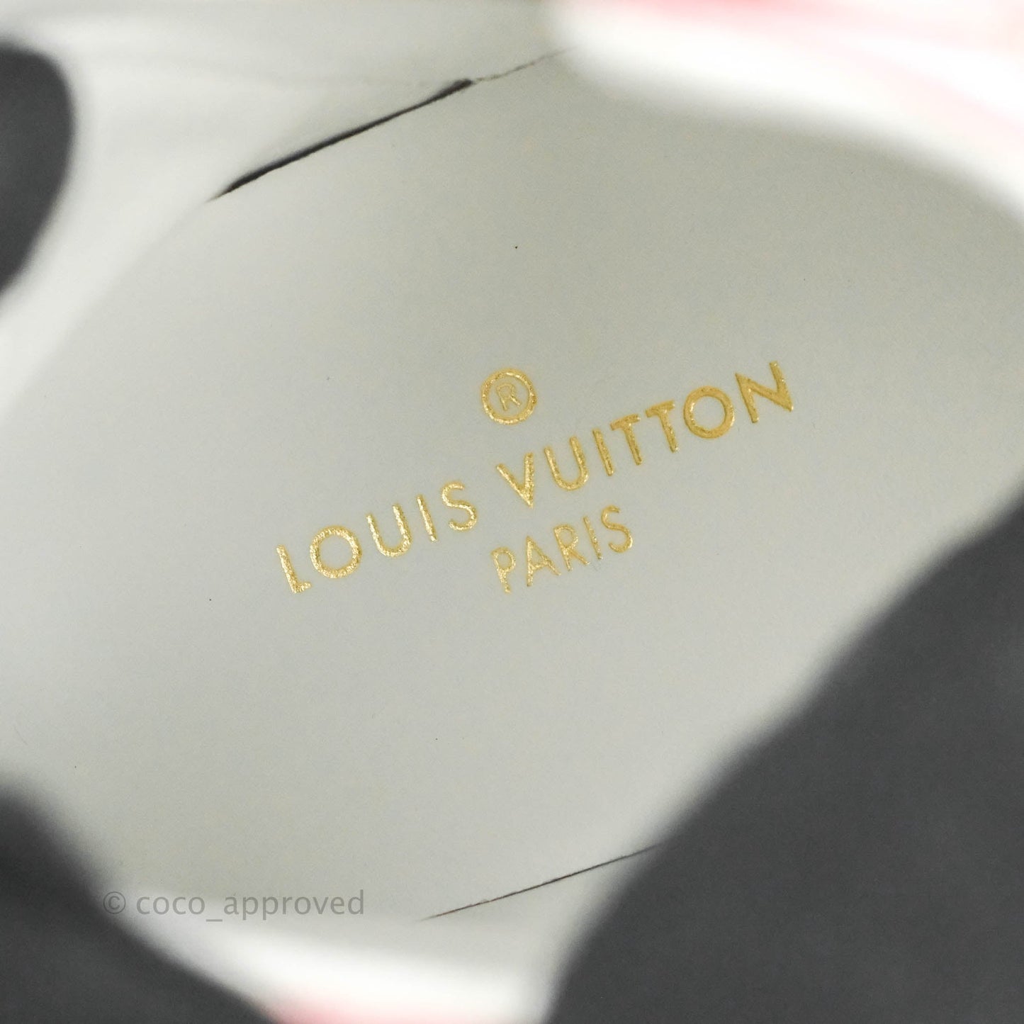 Louis Vuitton Denim Pink High Top Sneakers 36.5
