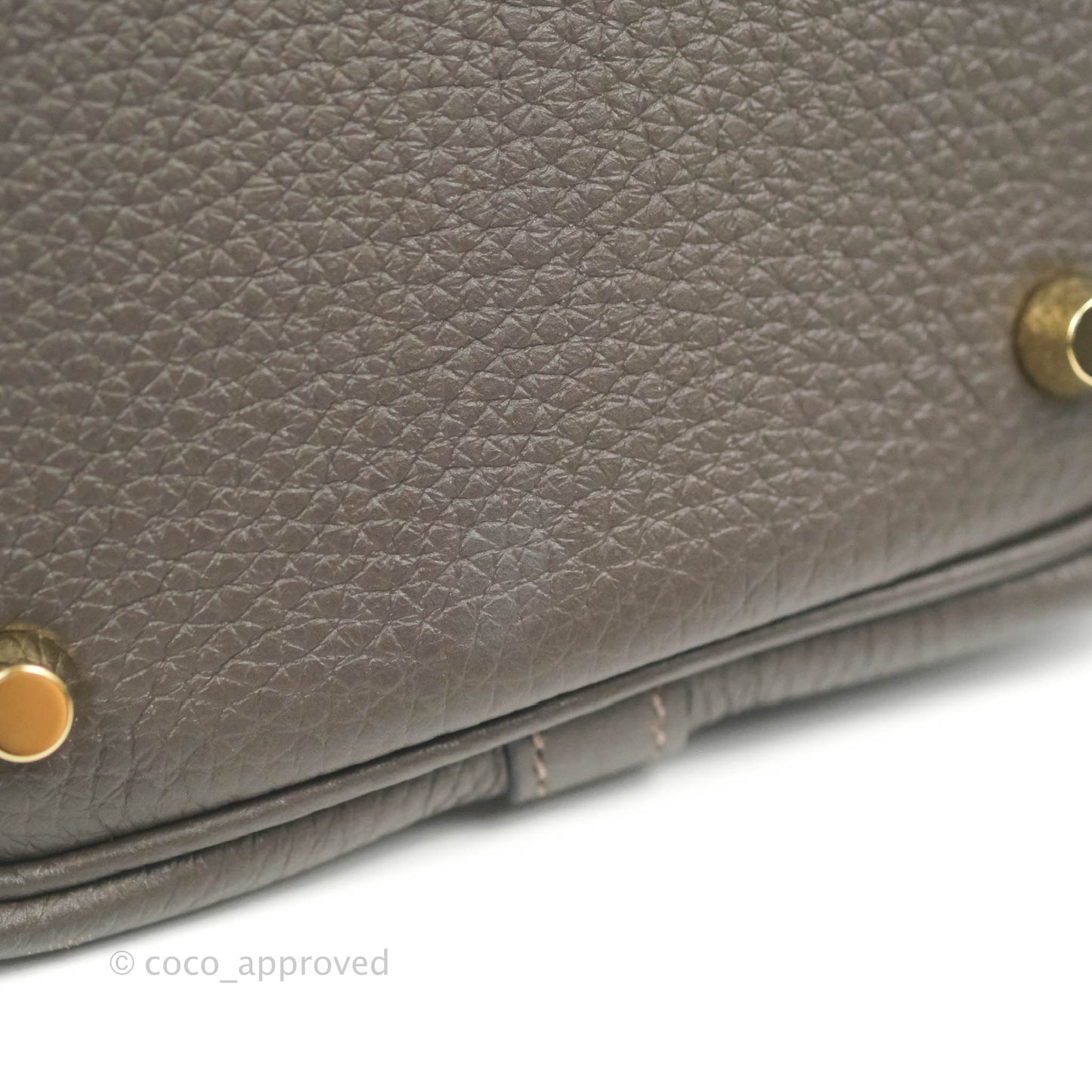 Hermès Picotin Lock 18 PM Ebene Clemence Gold Hardware