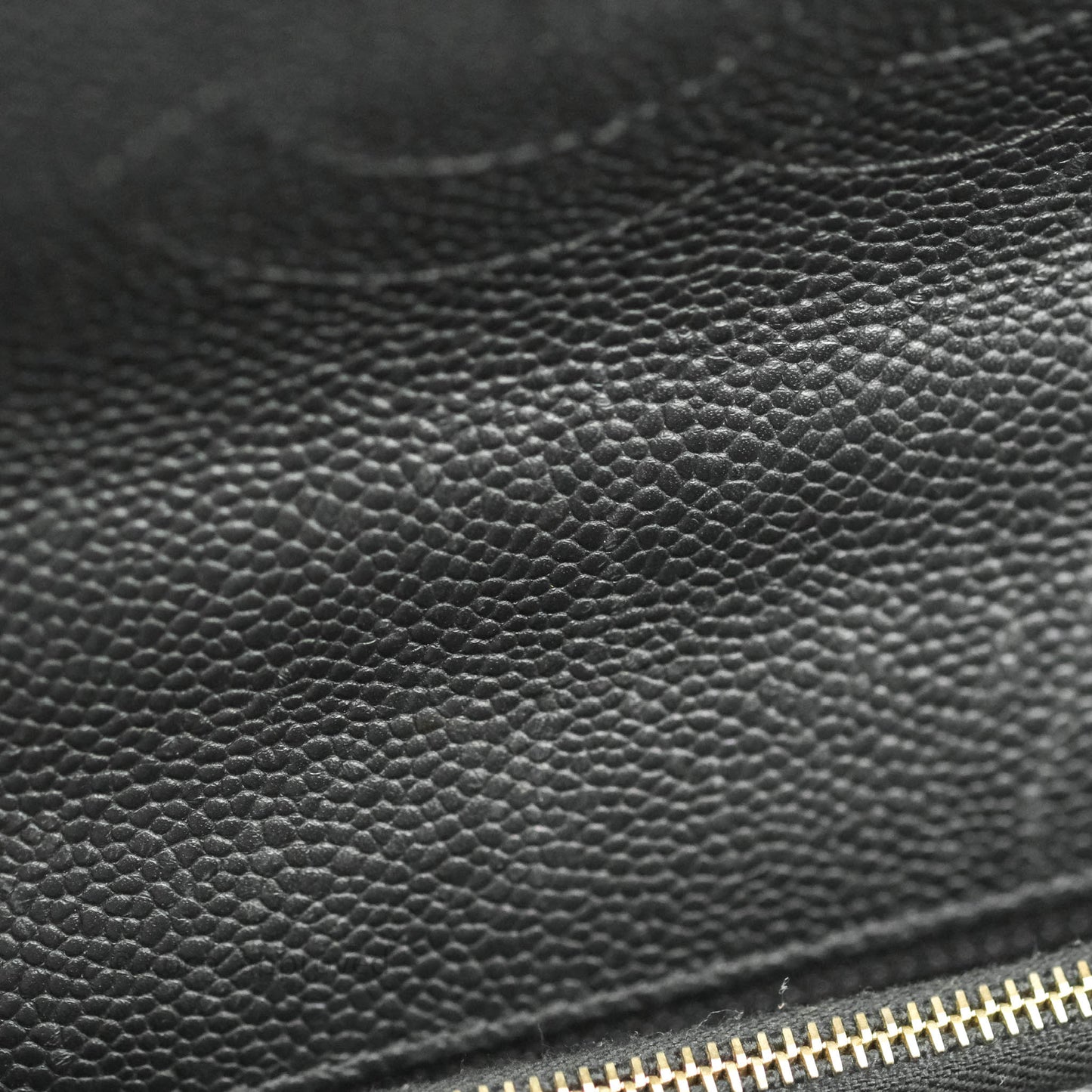 Chanel Chic Affinity Small Grained Calfskin Black Aged Gold Hardware