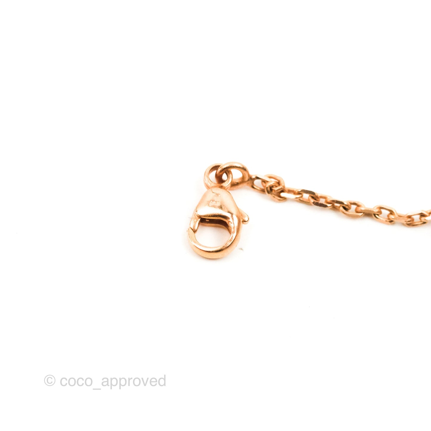Hermès Pop H Pendant Necklace Pink Gold Hardware